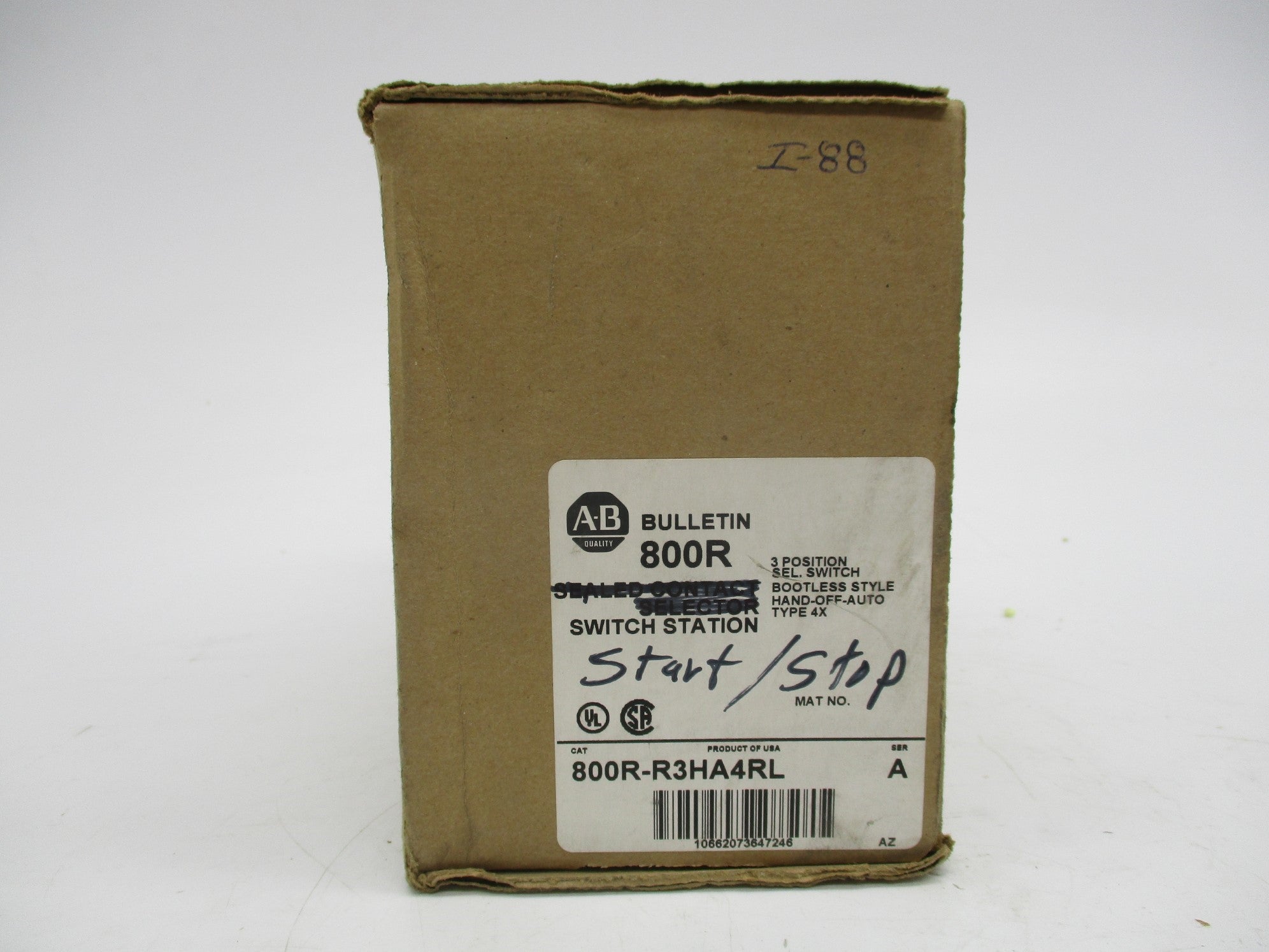 INDUSTRIAL SPARE PART 800R-R3HA4RL SER. A (BR/WH) NSMP