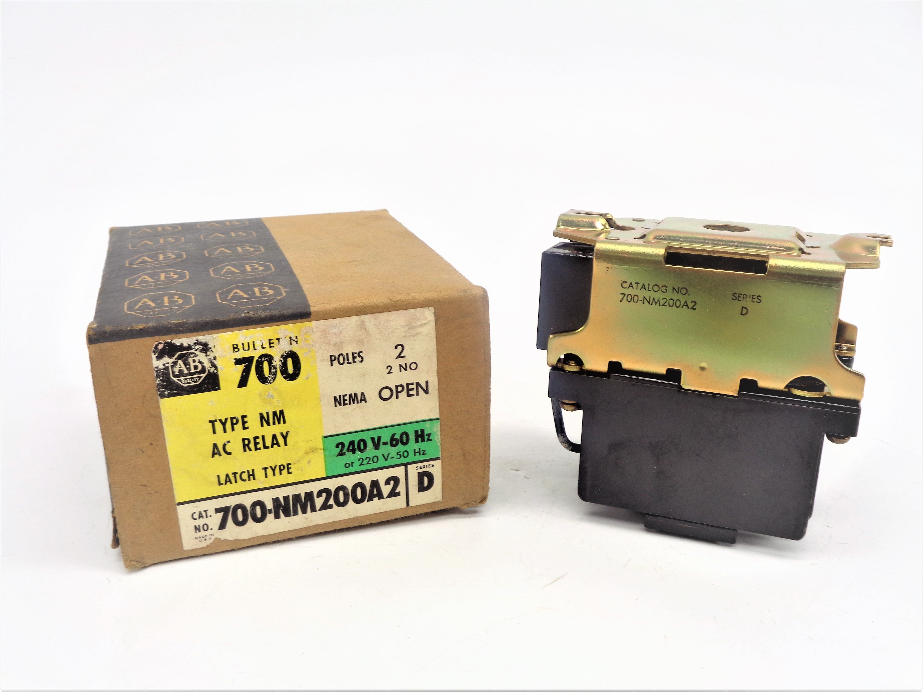 INDUSTRIAL SPARE PART 700-NM200A2 SER. D 240V (BR/YL) NSMP