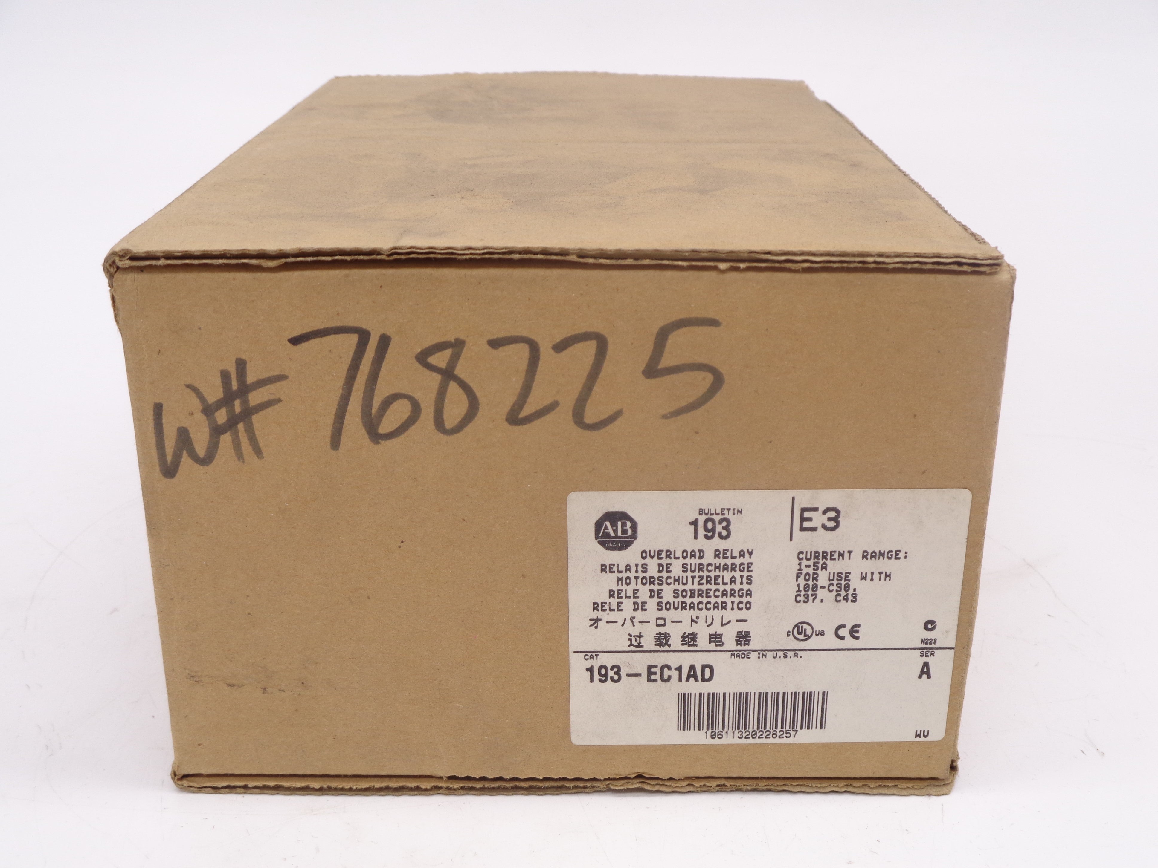 INDUSTRIAL SPARE PART 193-EC1AD SER. A 5A 600V (BR/WH) NSMP