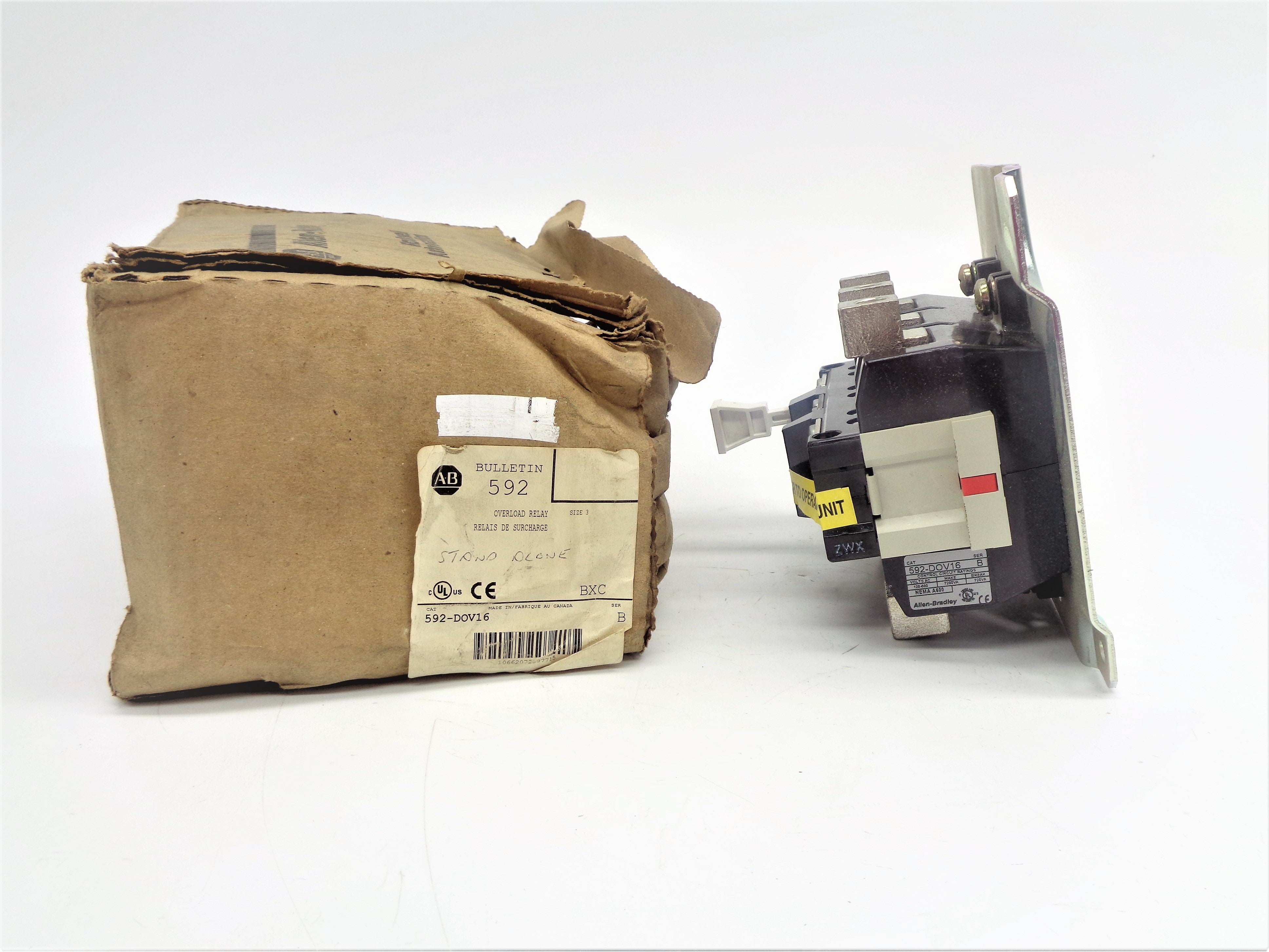 INDUSTRIAL SPARE PART 592-DOV16 SER. B 600V (BR/WH) NSMP
