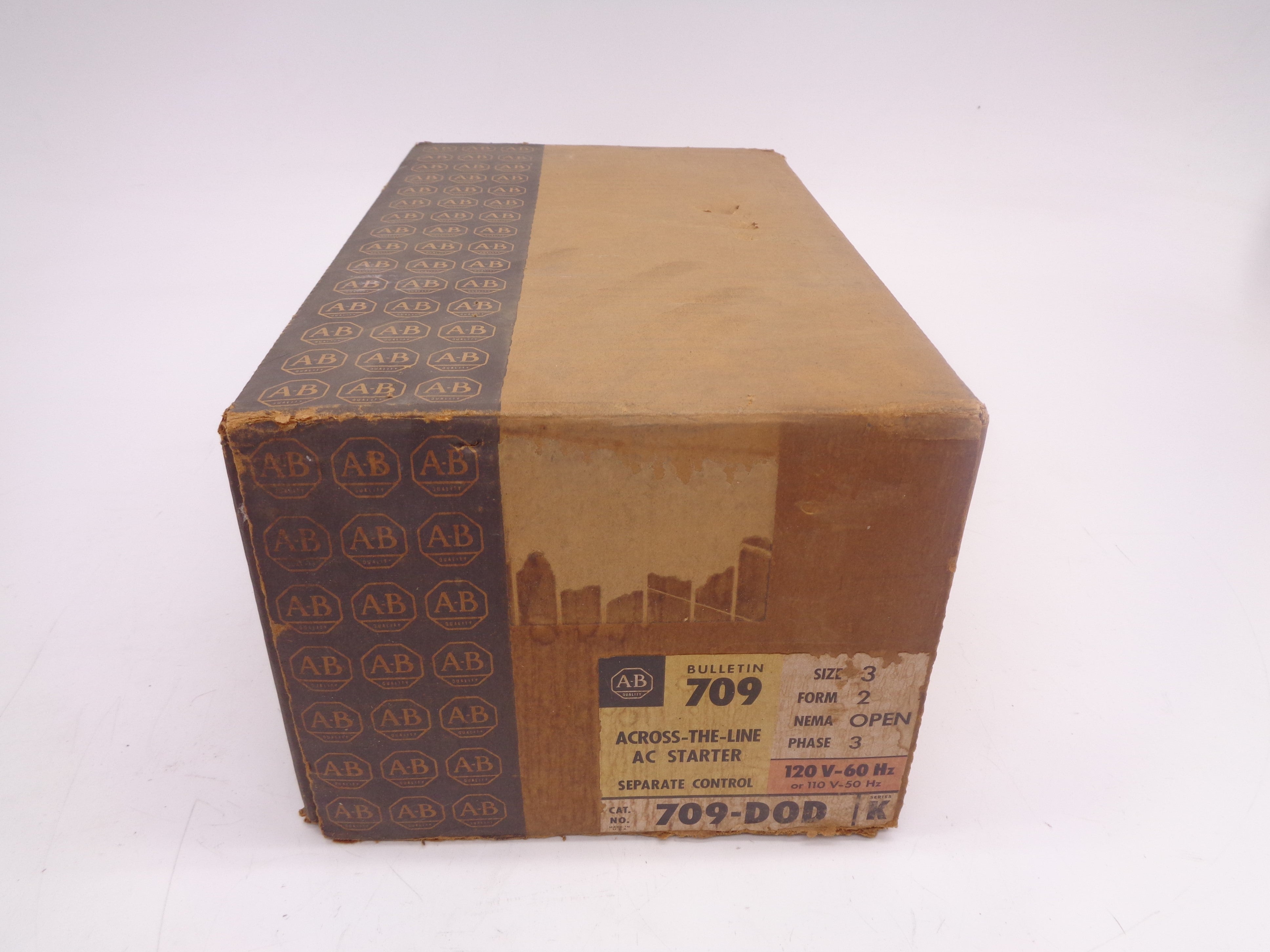 ALLEN BRADLEY 709-DOD SER. K (BR/YL) NSMP