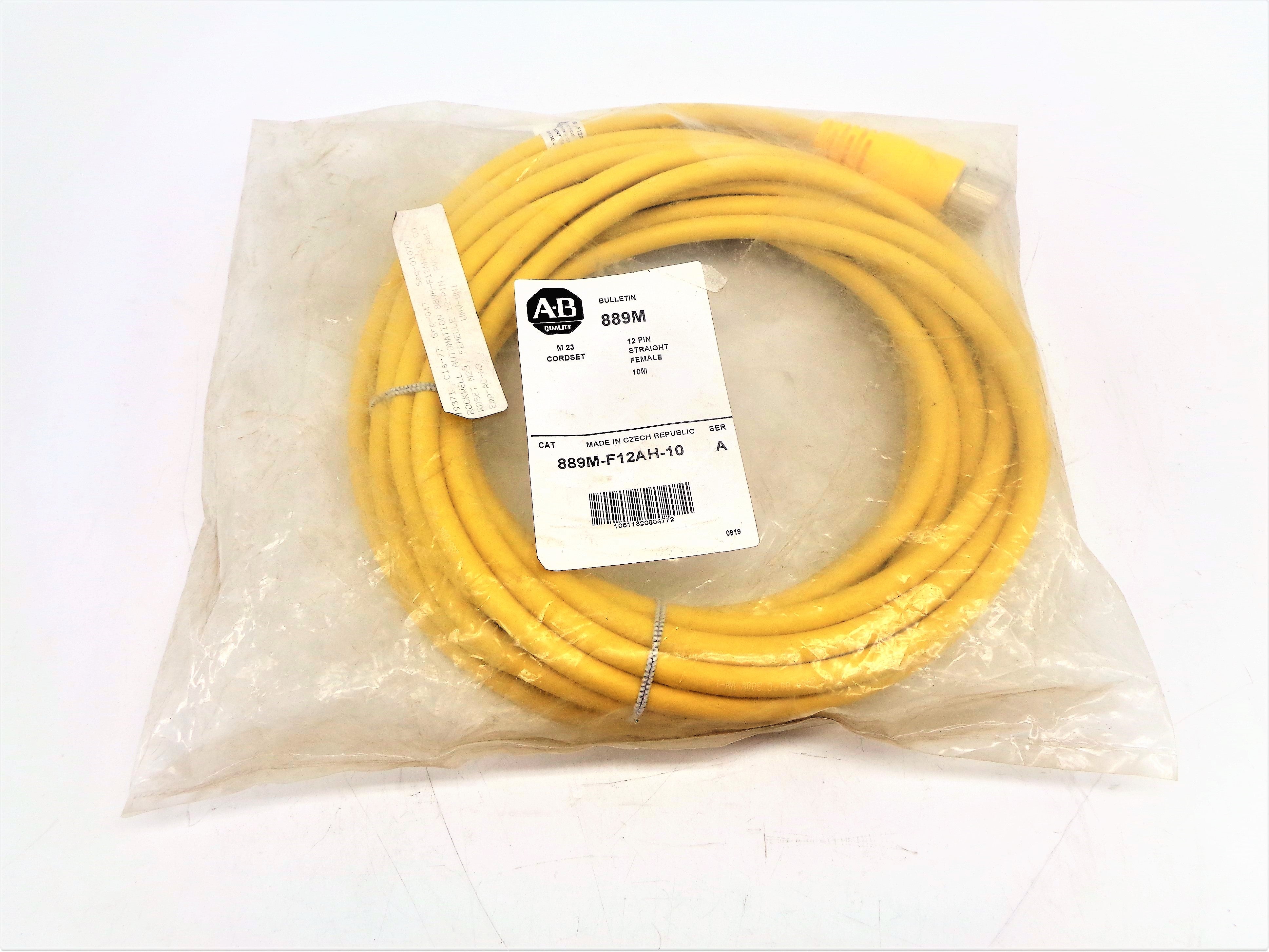 ALLEN BRADLEY 889M-F12AH-10 SER. A (WH) NSMP