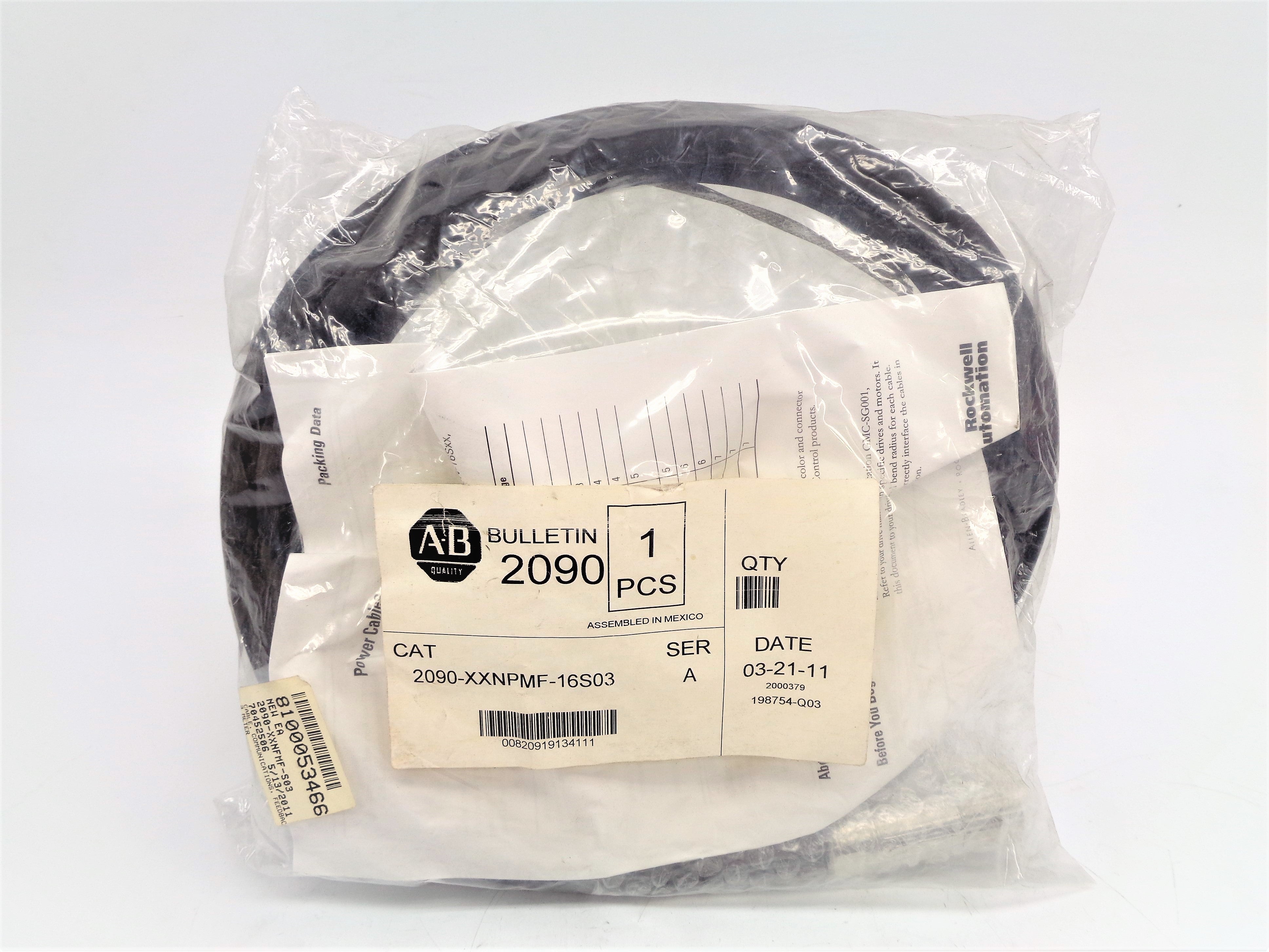 ALLEN BRADLEY 2090-XXNPMF-16S03 SER. A NSMP