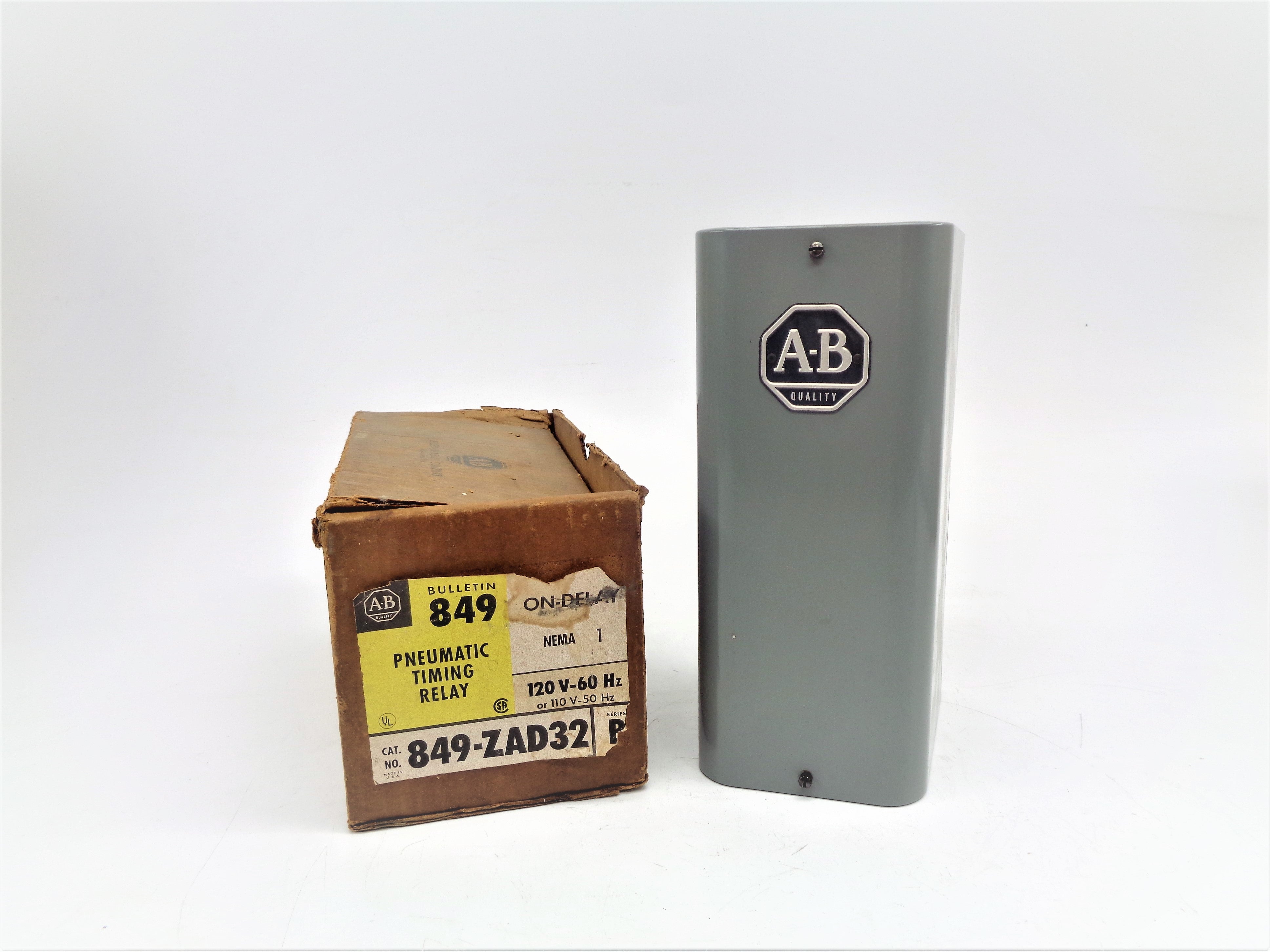 INDUSTRIAL SPARE PART 849-ZAD32 ENCLOSURE SER. B 120V (AS PICTURED)  (BR/YL) NSMP