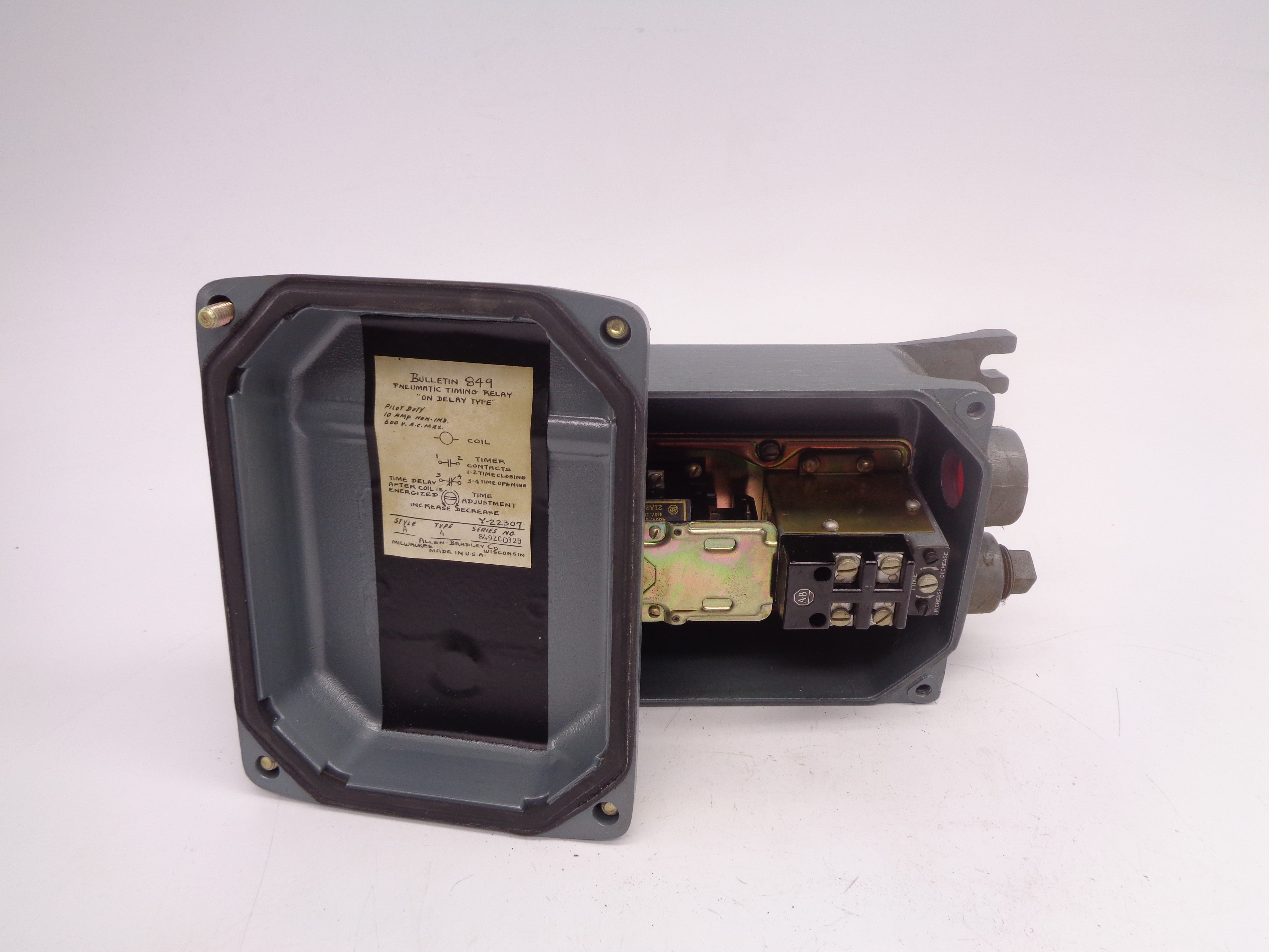 INDUSTRIAL SPARE PART 849ZCD32B 10A 480V NSNP