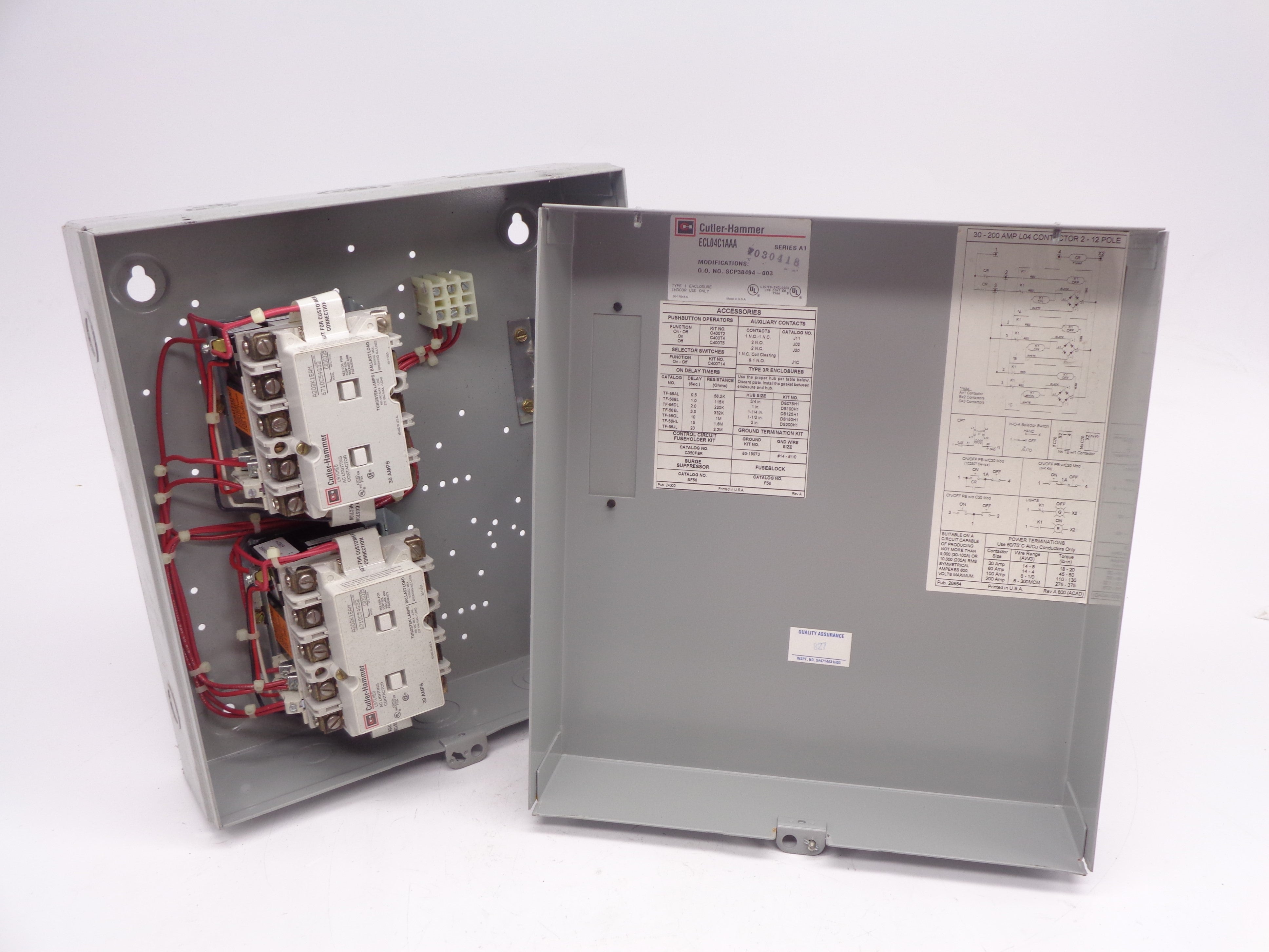 CUTLER HAMMER ECL04C1AAA SER. A1 UNMP