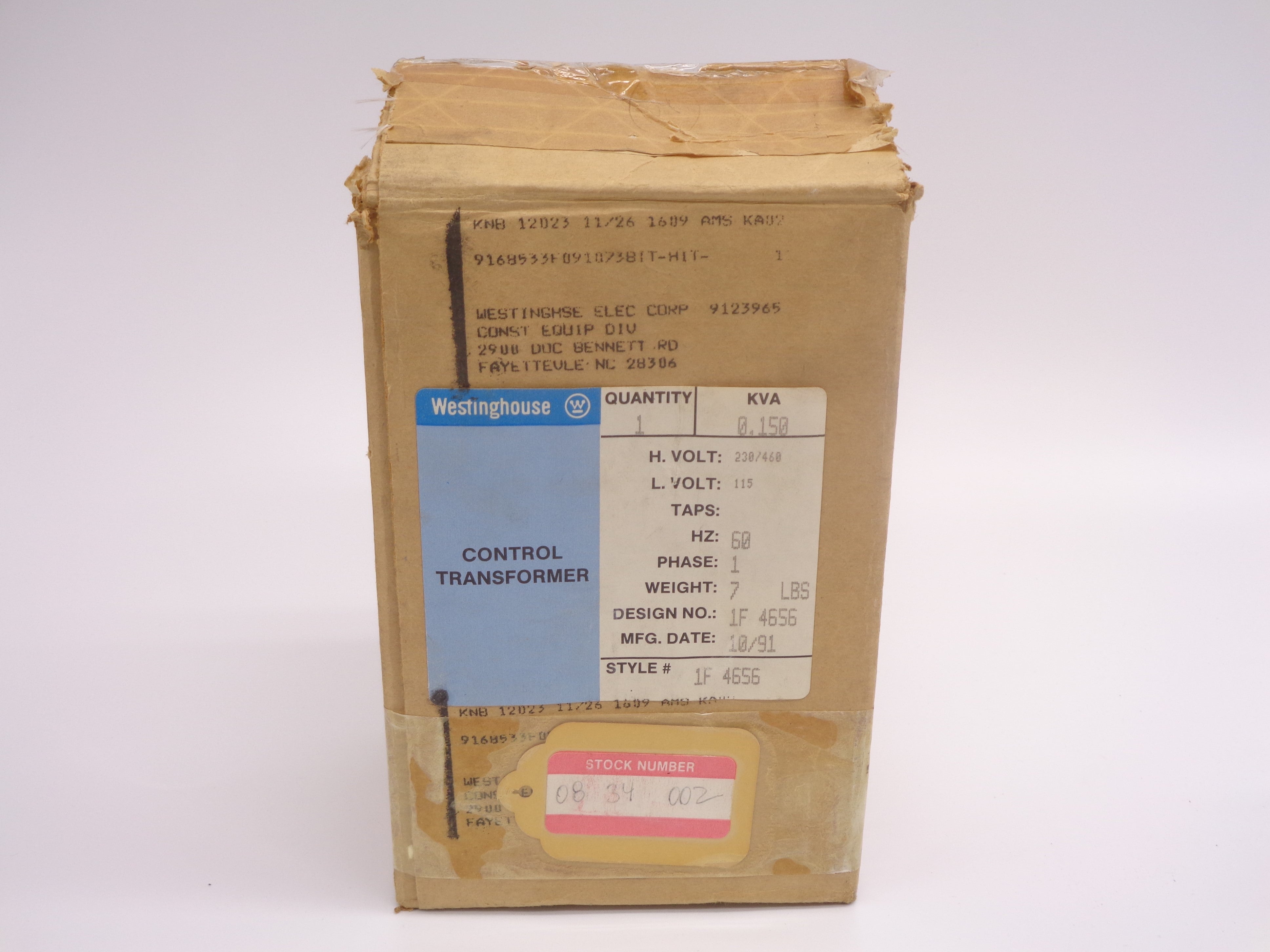 WESTINGHOUSE 1F4656 NSMP