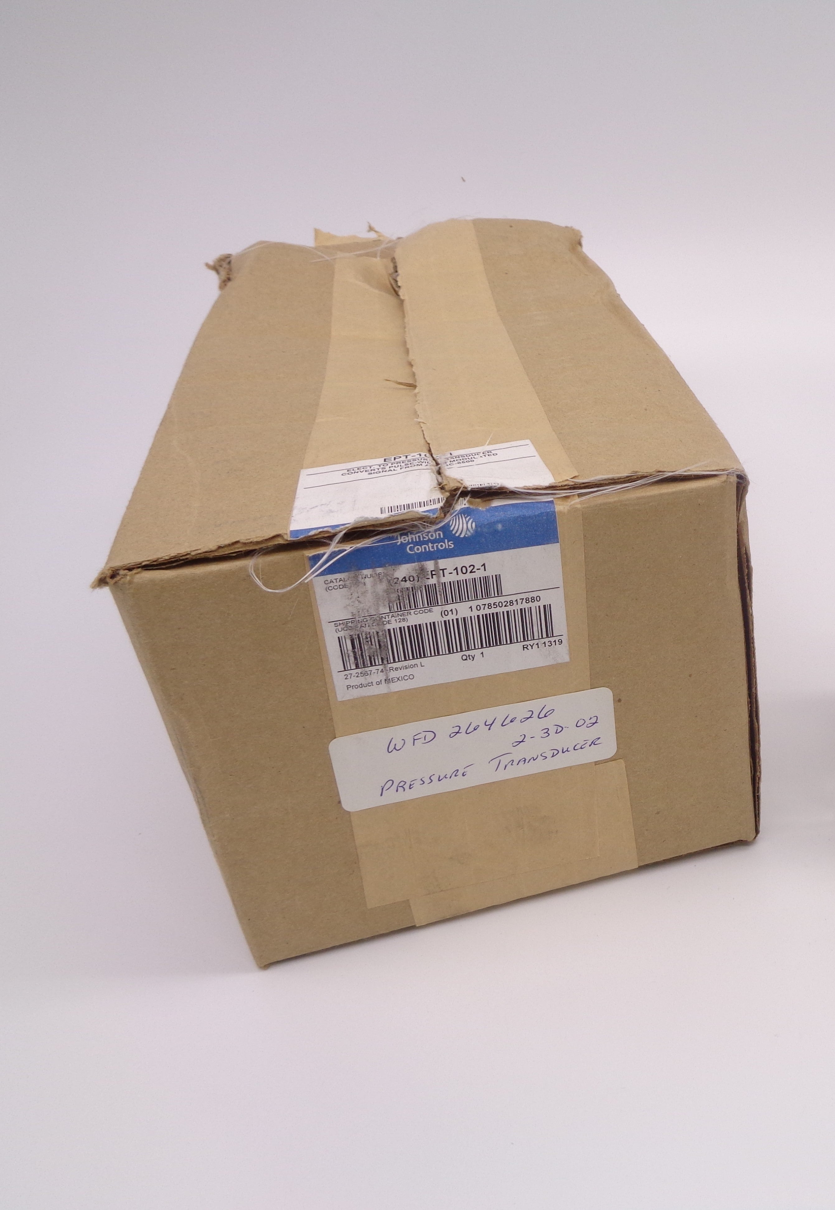 JOHNSON CONTROLS EPT-102-1 NSMP