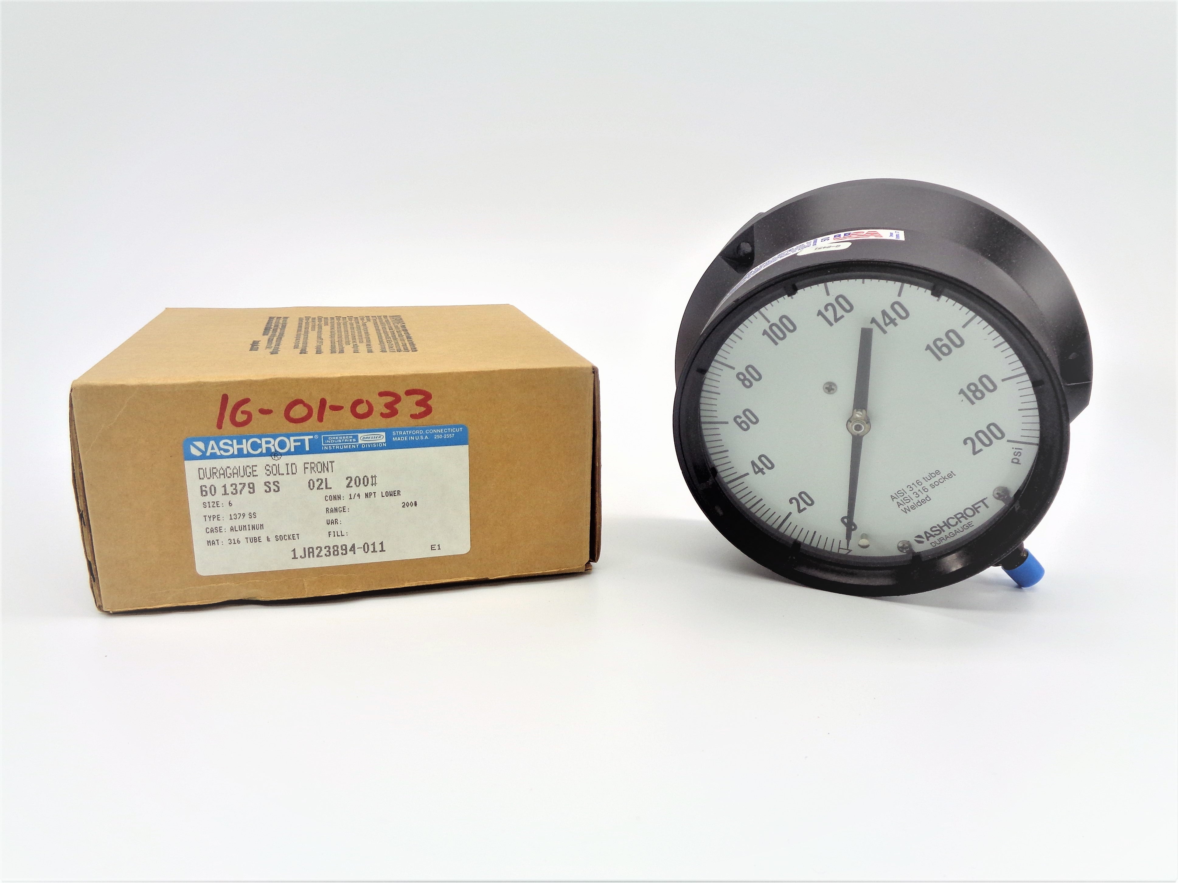 ASHCROFT 601379SS02L200# NSMP