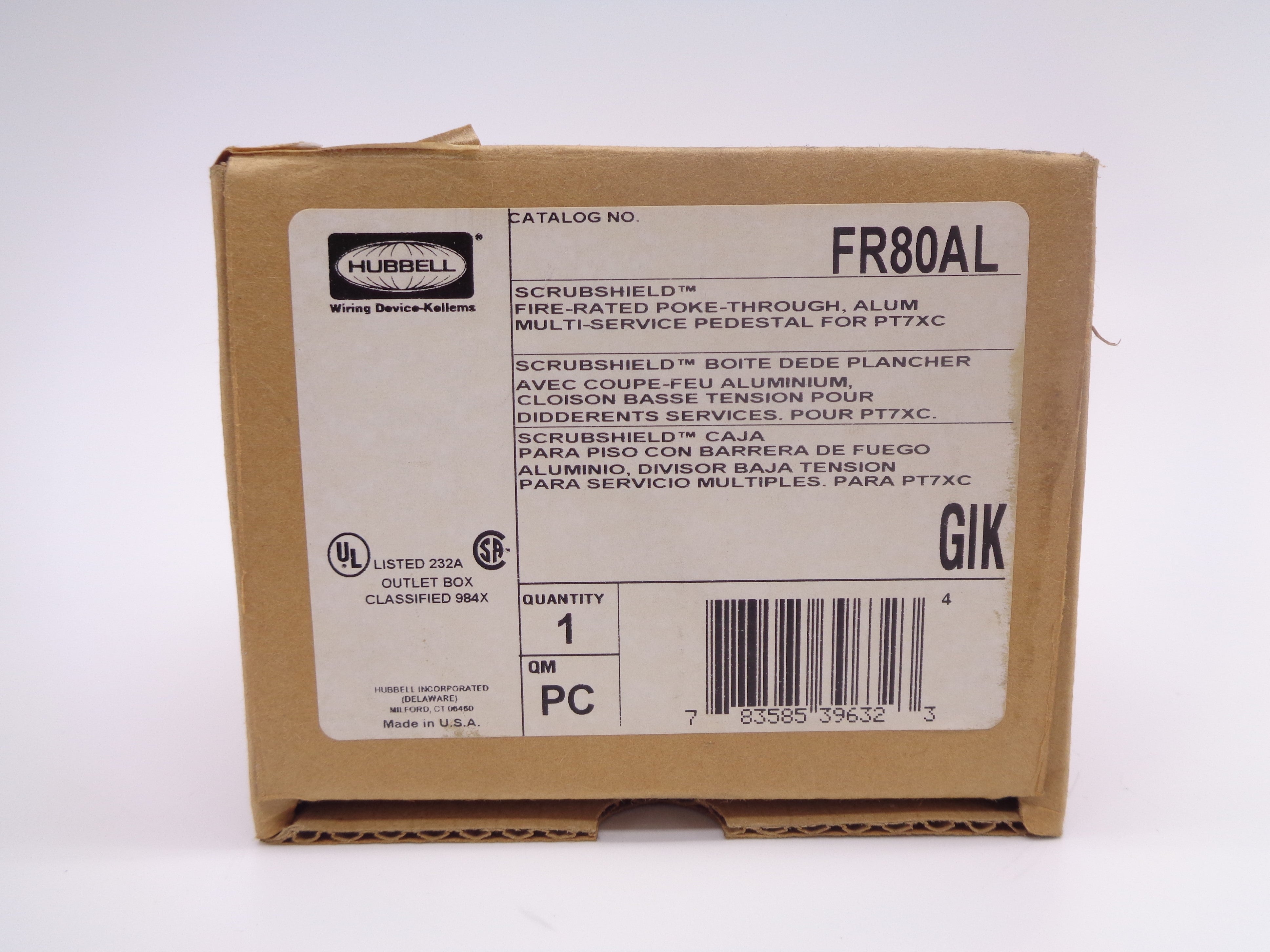 HUBBELL FR80AL NSMP