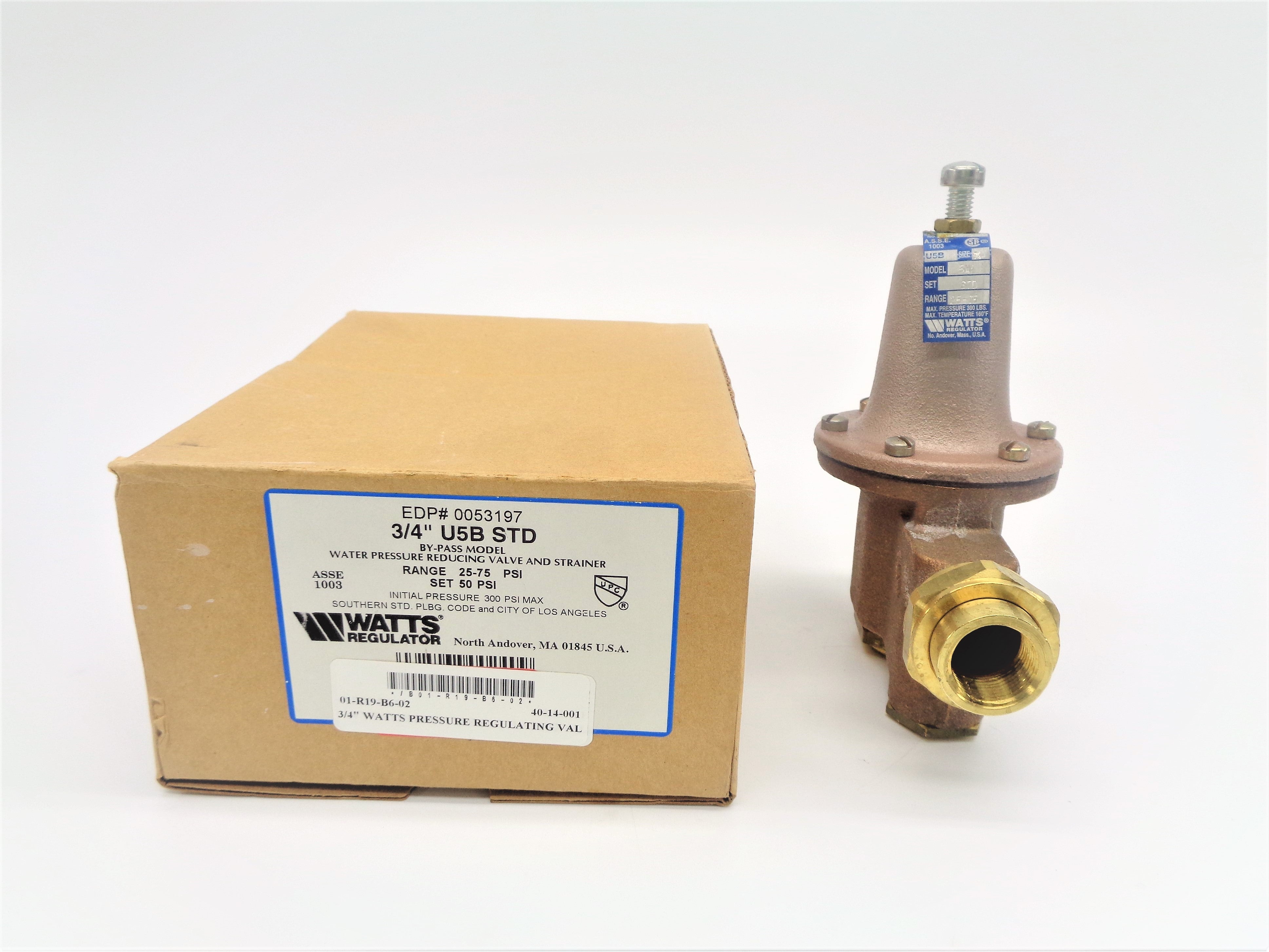 WATTS U5BSTD 3/4" NSMP