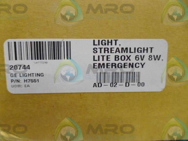 GENERAL ELECTRIC H7551 STREAMLIGHT *NEW IN BOX*