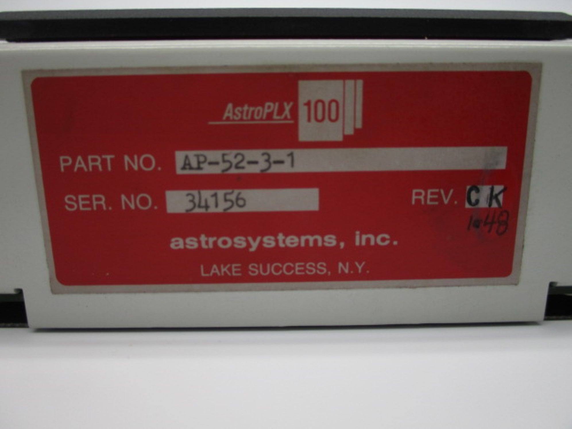ASTROSYSTEMS AP-52-3-1 UNMP