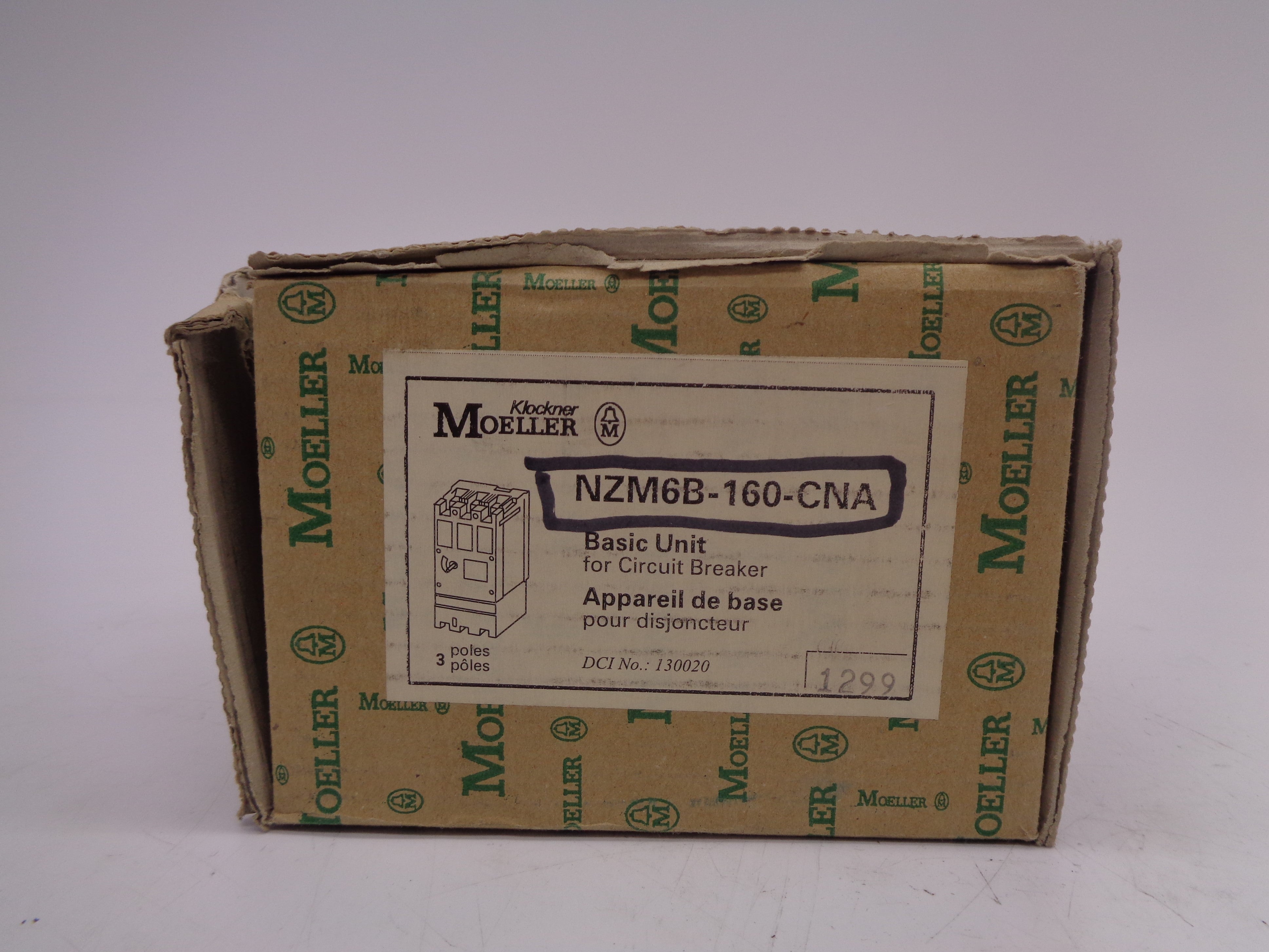 KLOCKNER MOELLER NZM6B-160-CNA NSMP