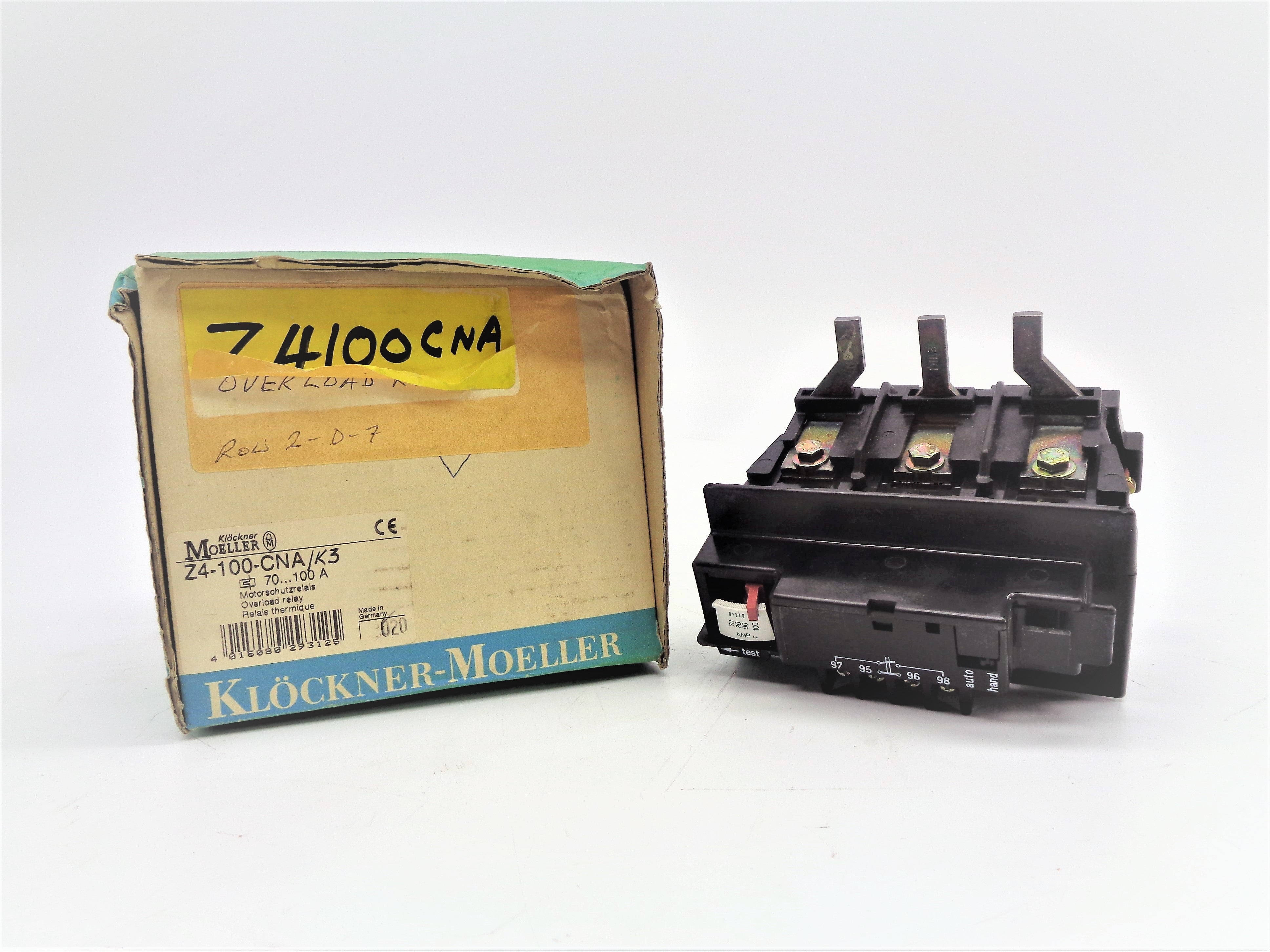 KLOCKNER MOELLER Z4-100-CNA 100A NSMP
