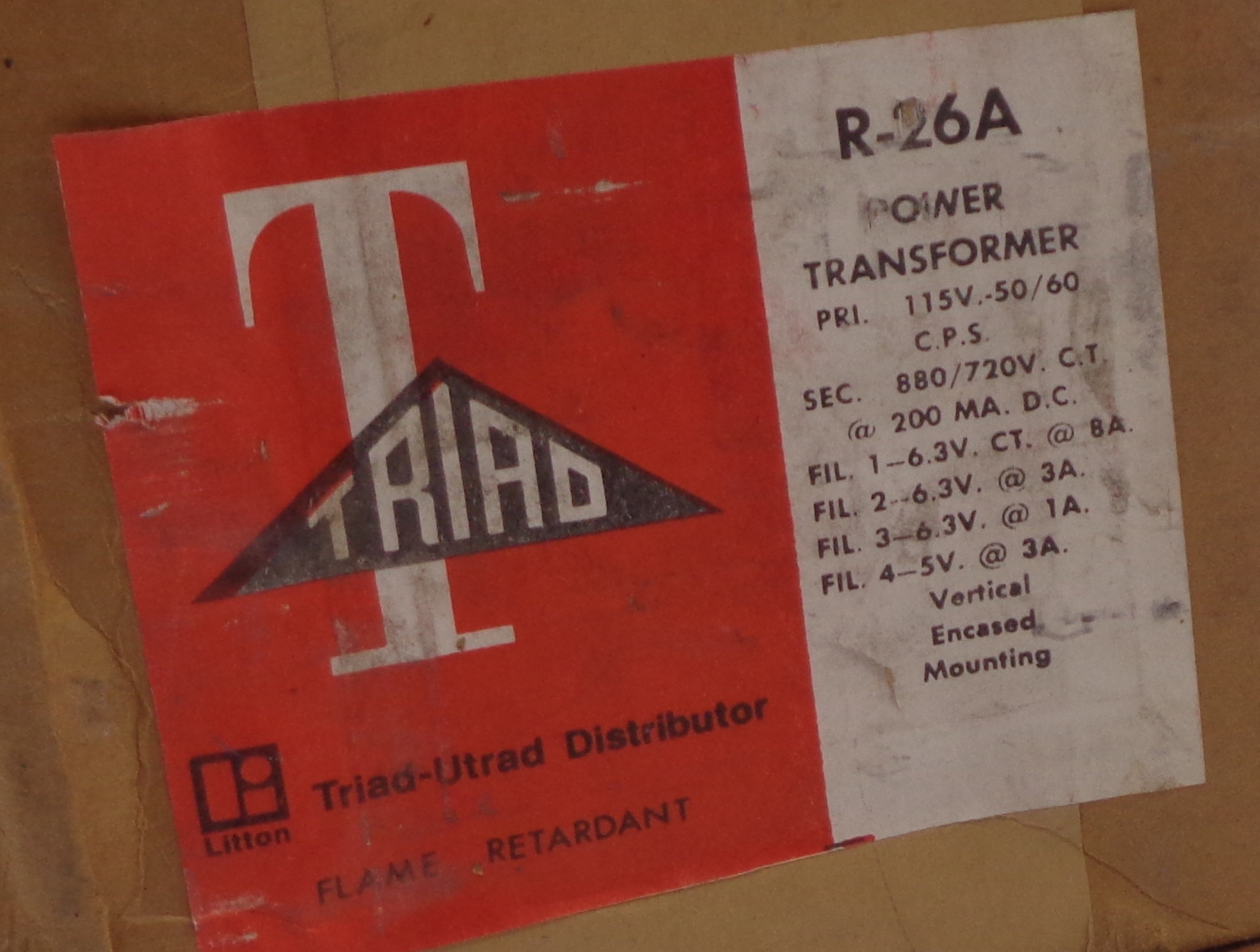 TRIAD R-26A NSMP