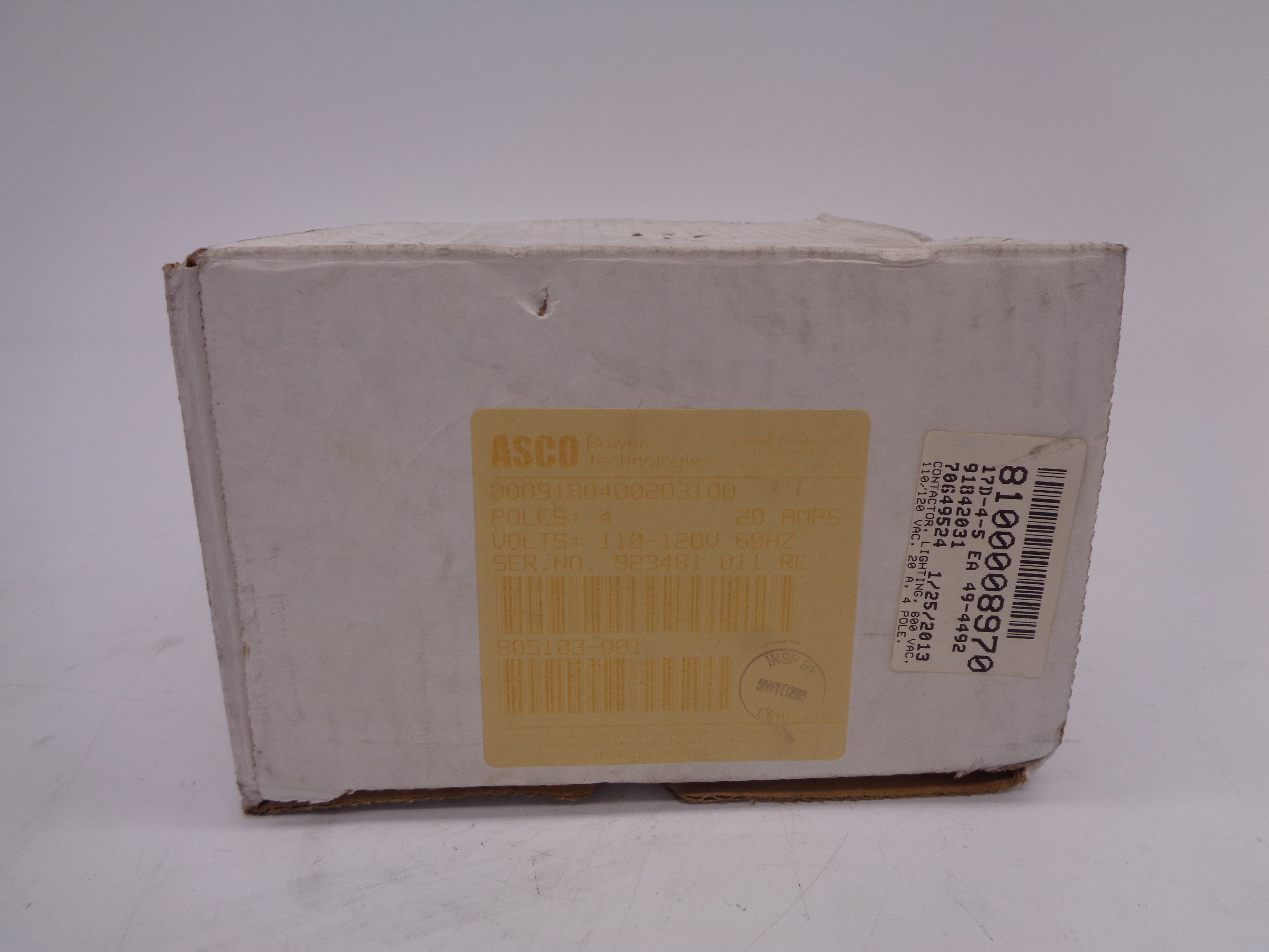 ASCO 91842031 120V NSMP