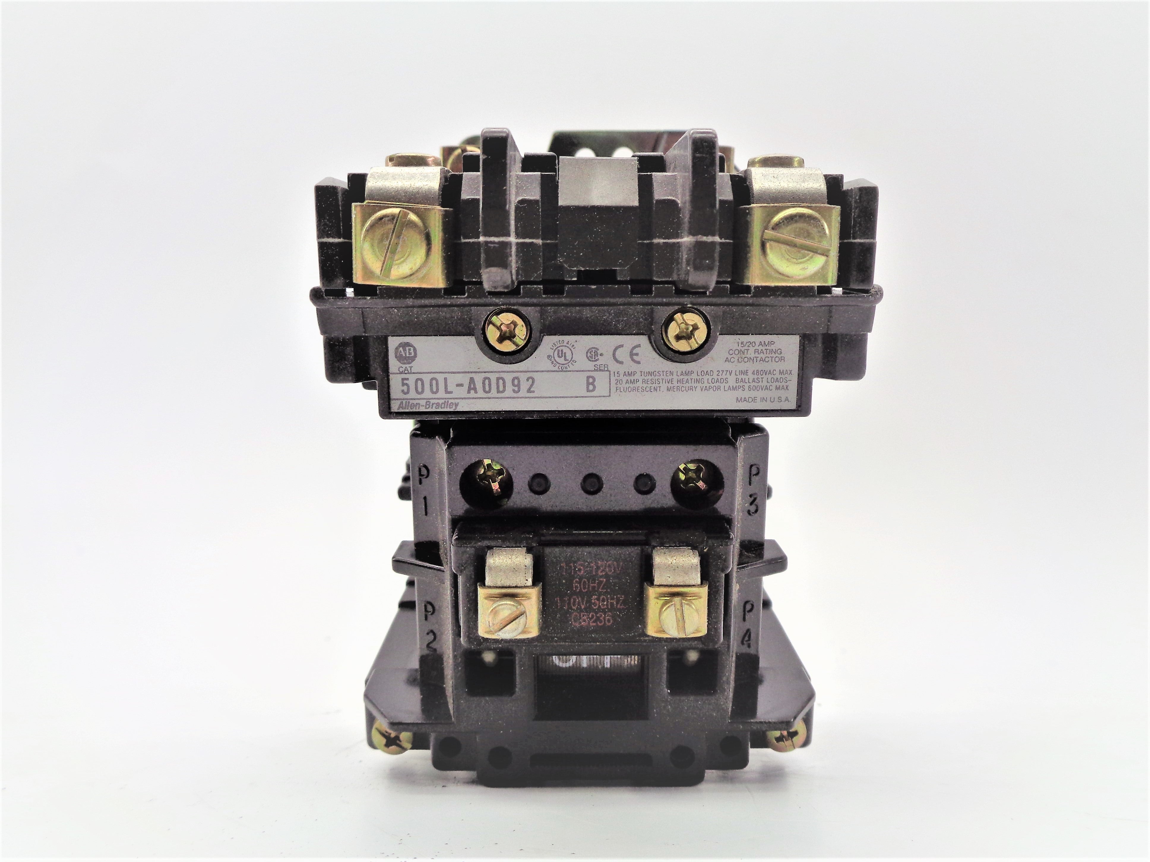 INDUSTRIAL SPARE PART 500L-AOD92 SER. B 110/115-120V NSNP