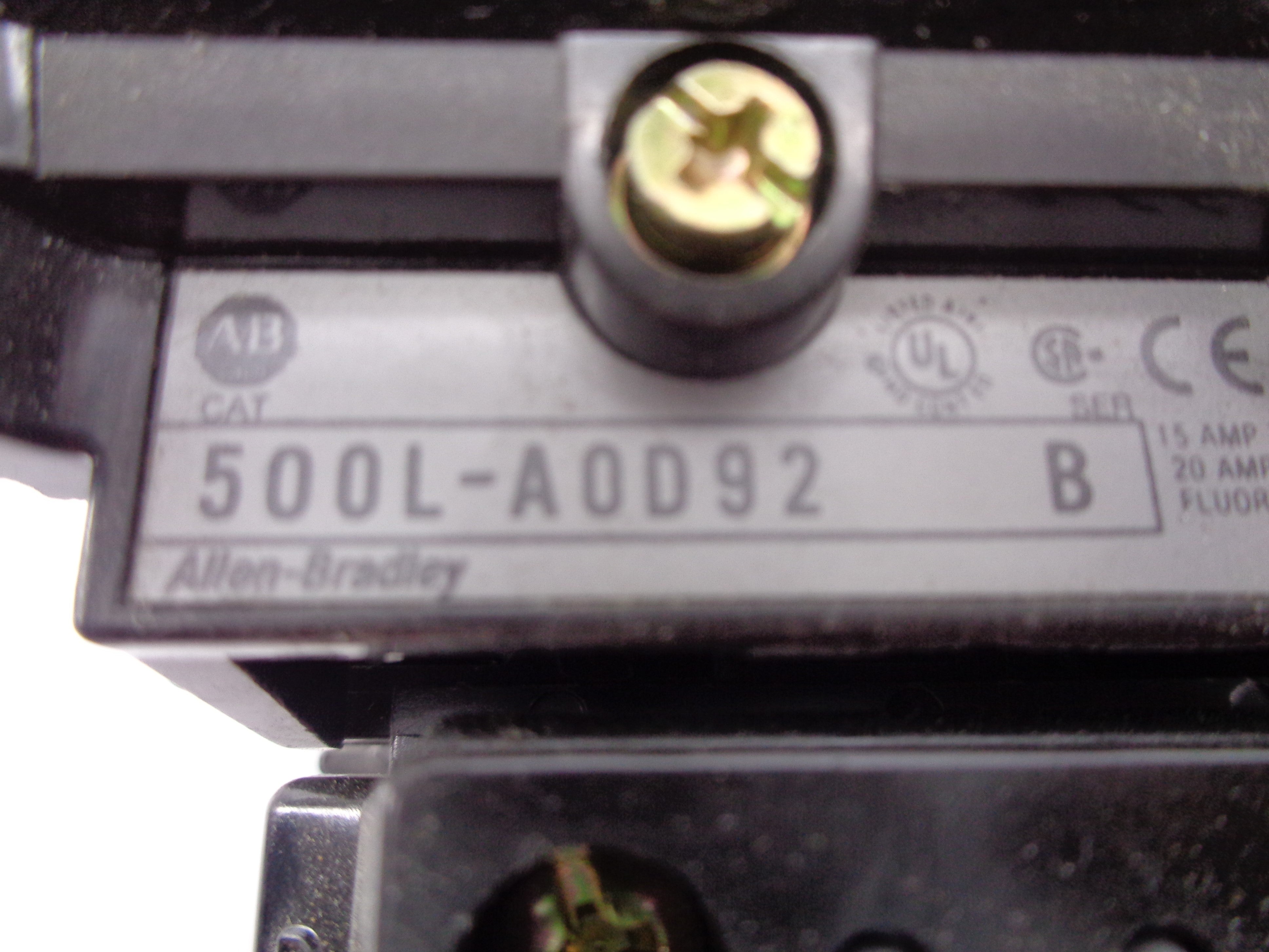 INDUSTRIAL SPARE PART 500L-AOD92 SER. B 110/115-120V NSNP