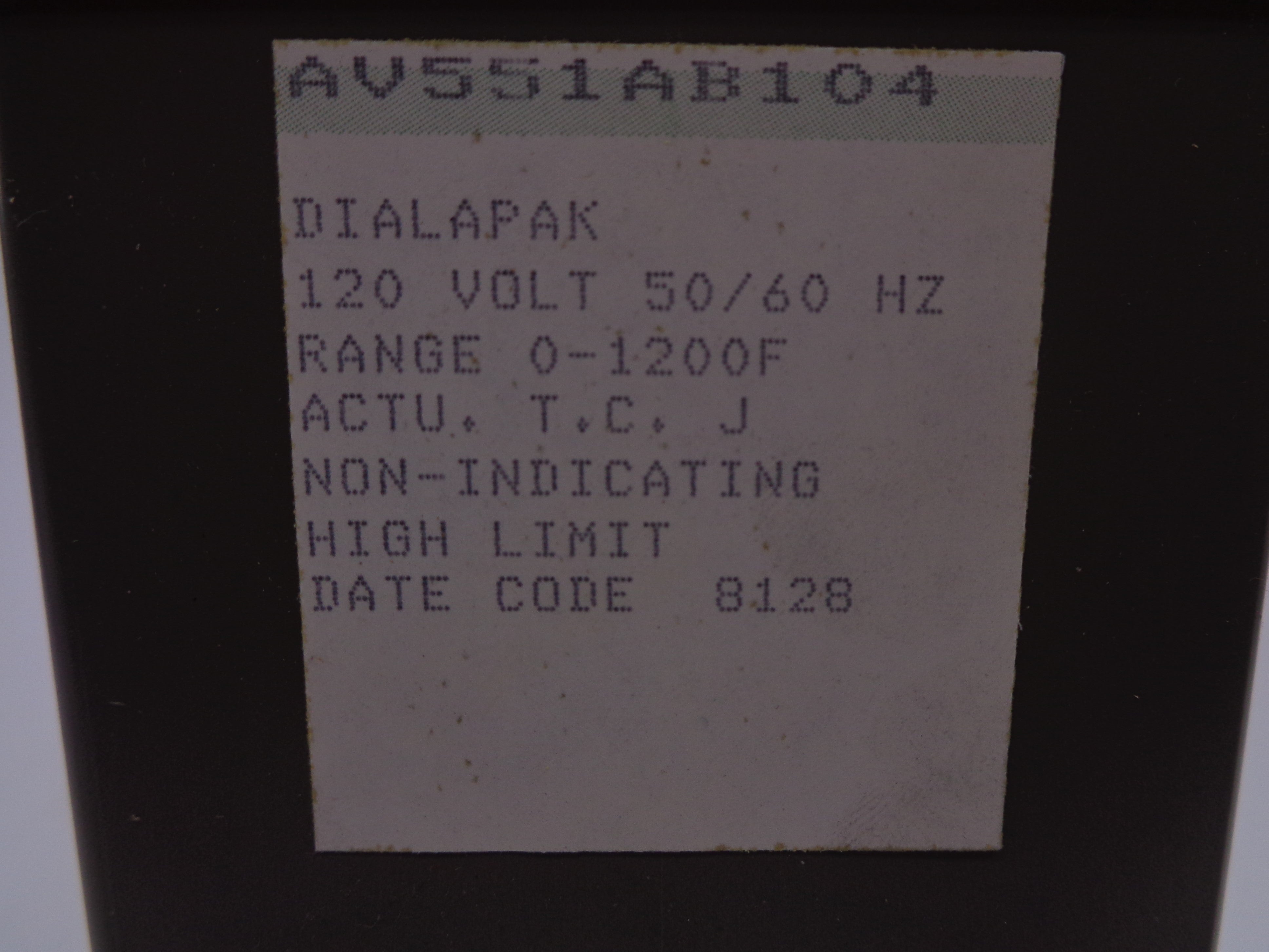 HONEYWELL AV551AB104 NSNP