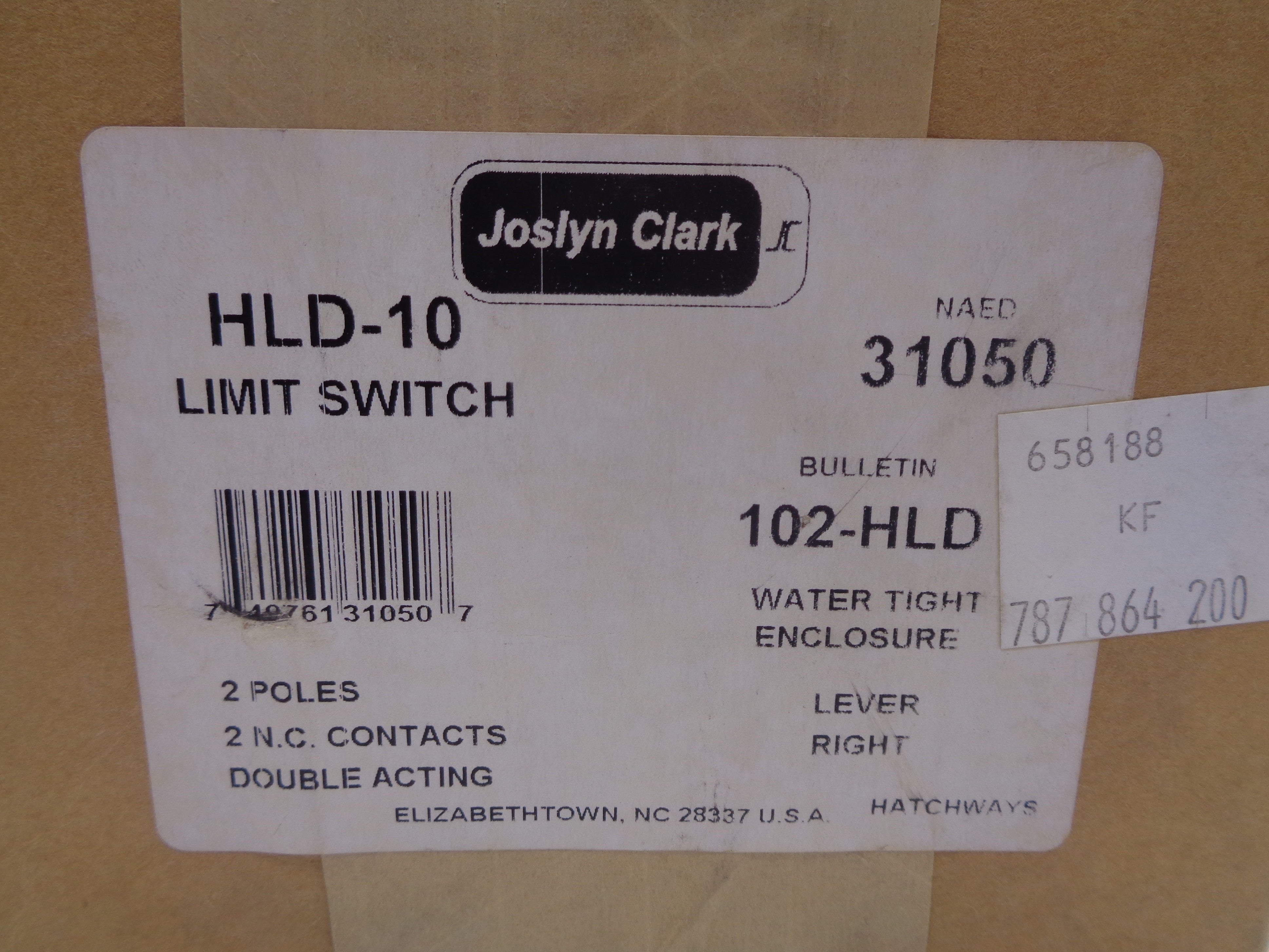 JOSLYN CLARK HLD-10 NSFS