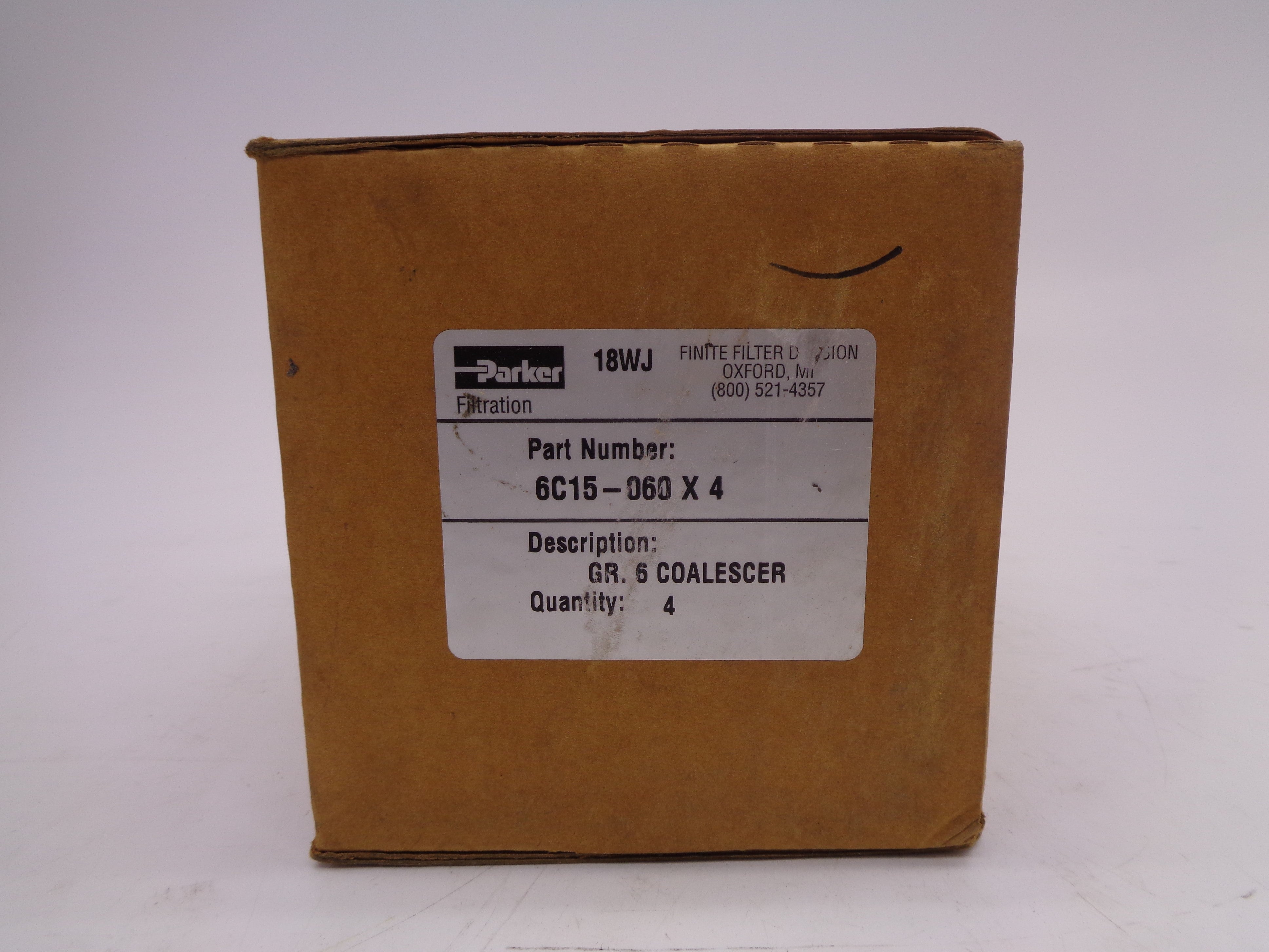 PARKER 6C15-060 (PKG OF 4) NSMP