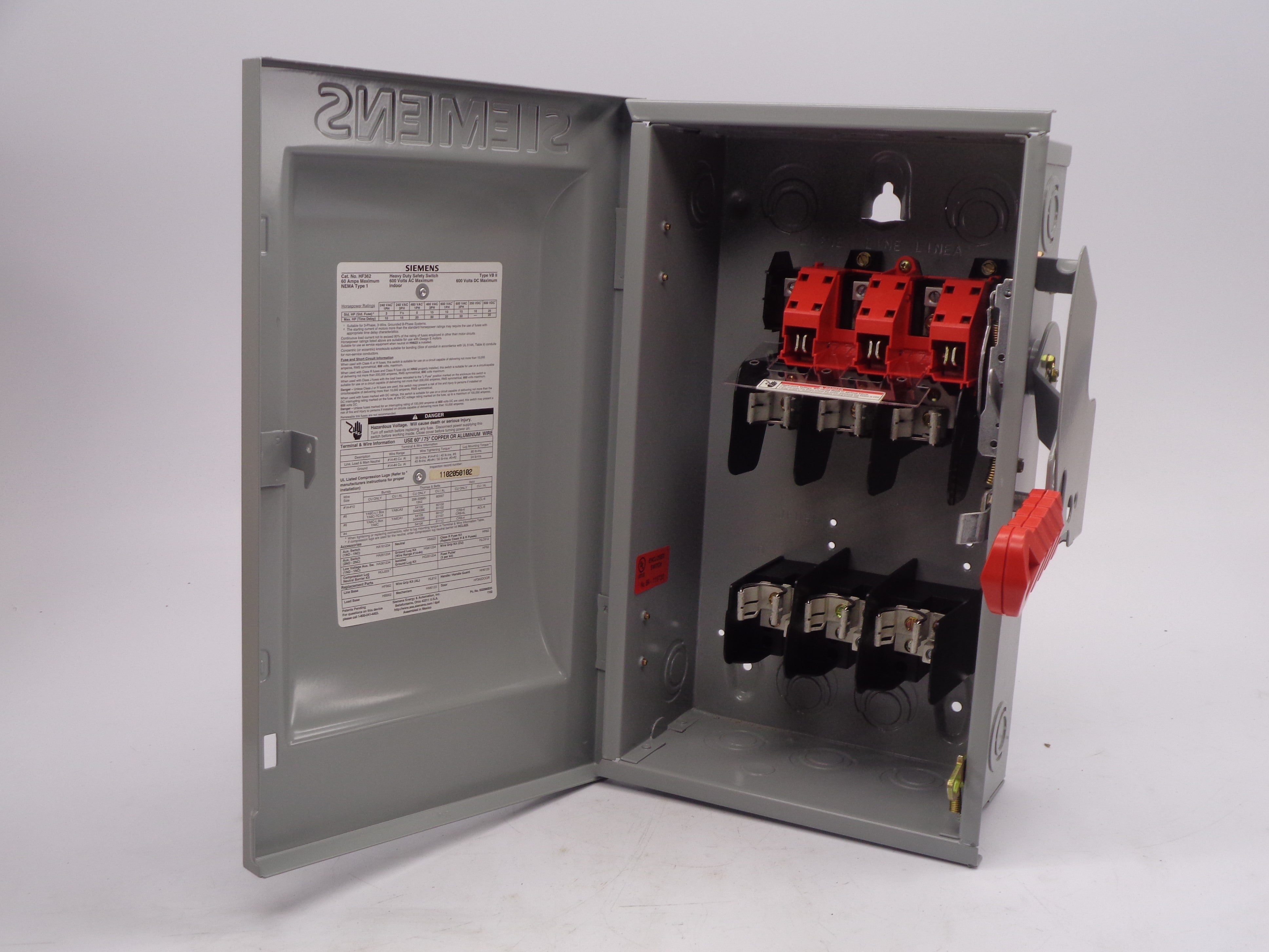 SIEMENS HF362 600V 60A NSMP