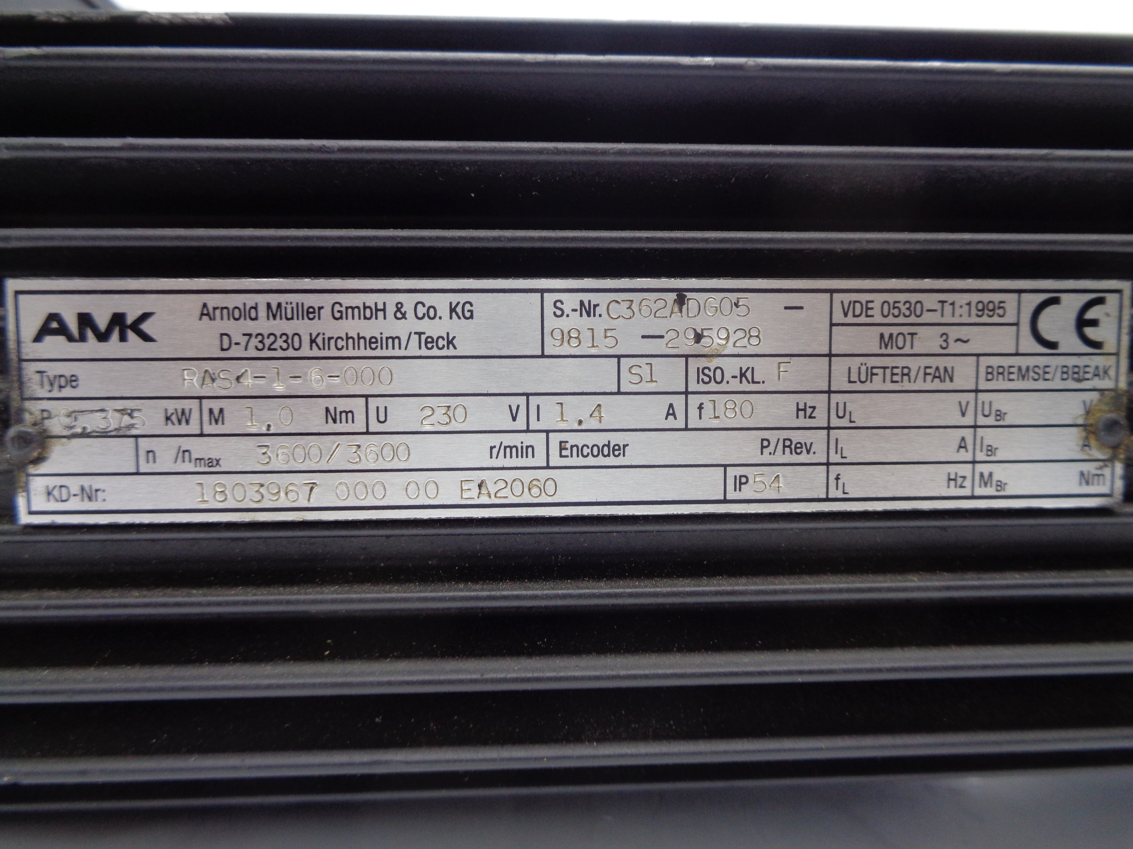 AMK RAS4-1-6-000 UNMP