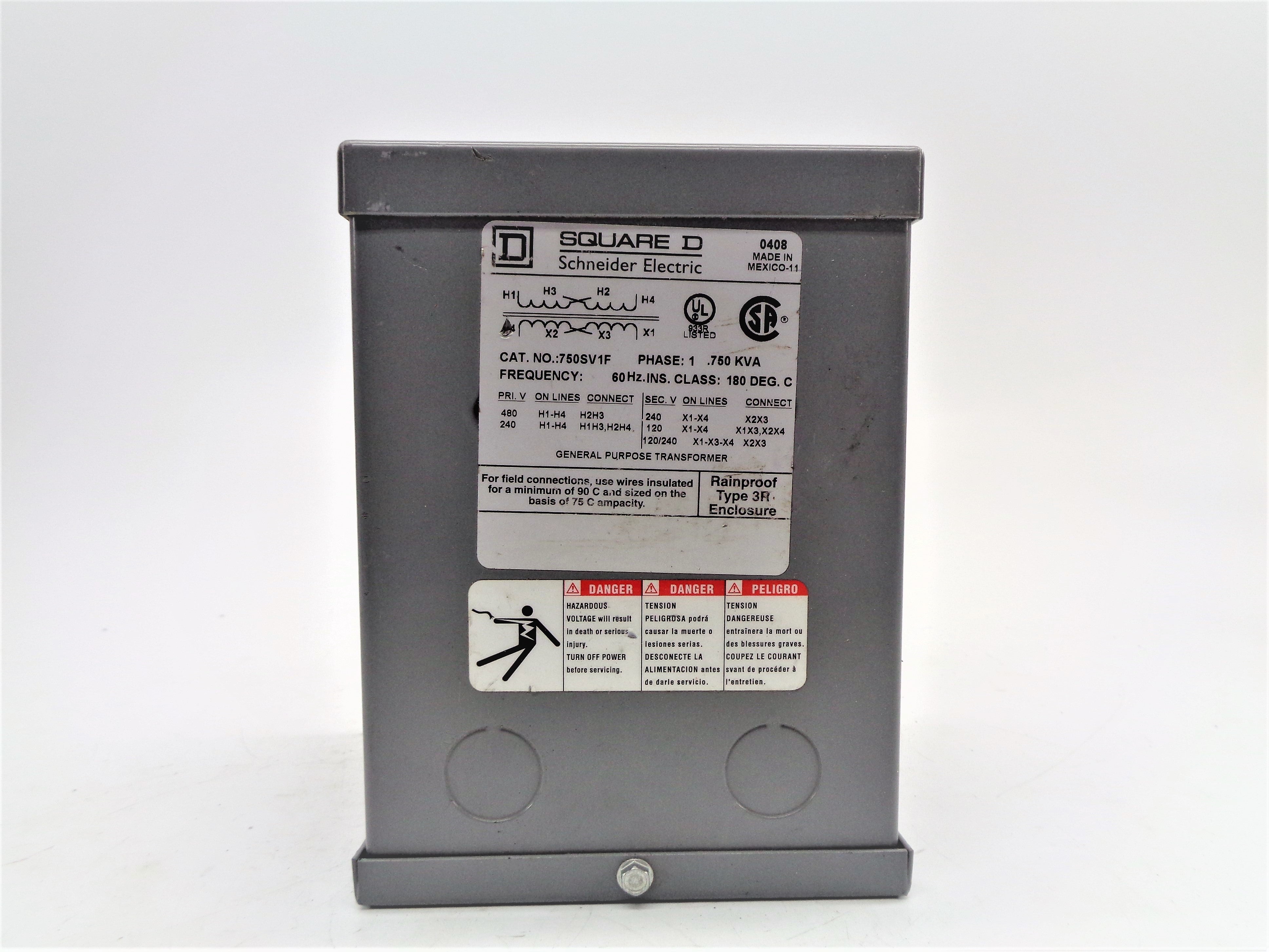 SQUARE D 750SV1F 480V NSNP