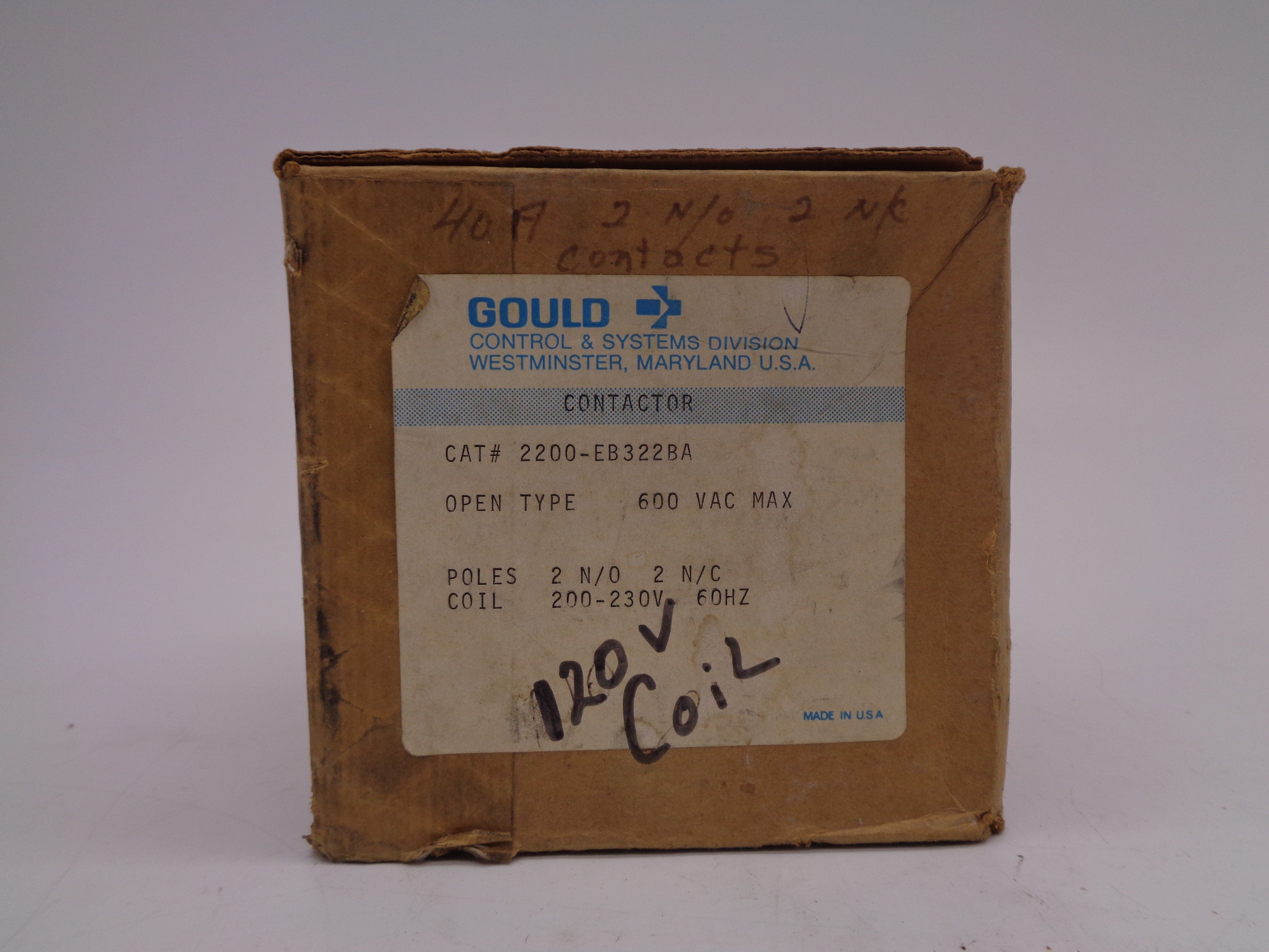 GOULD 2200-EB322BA 230V NSMP