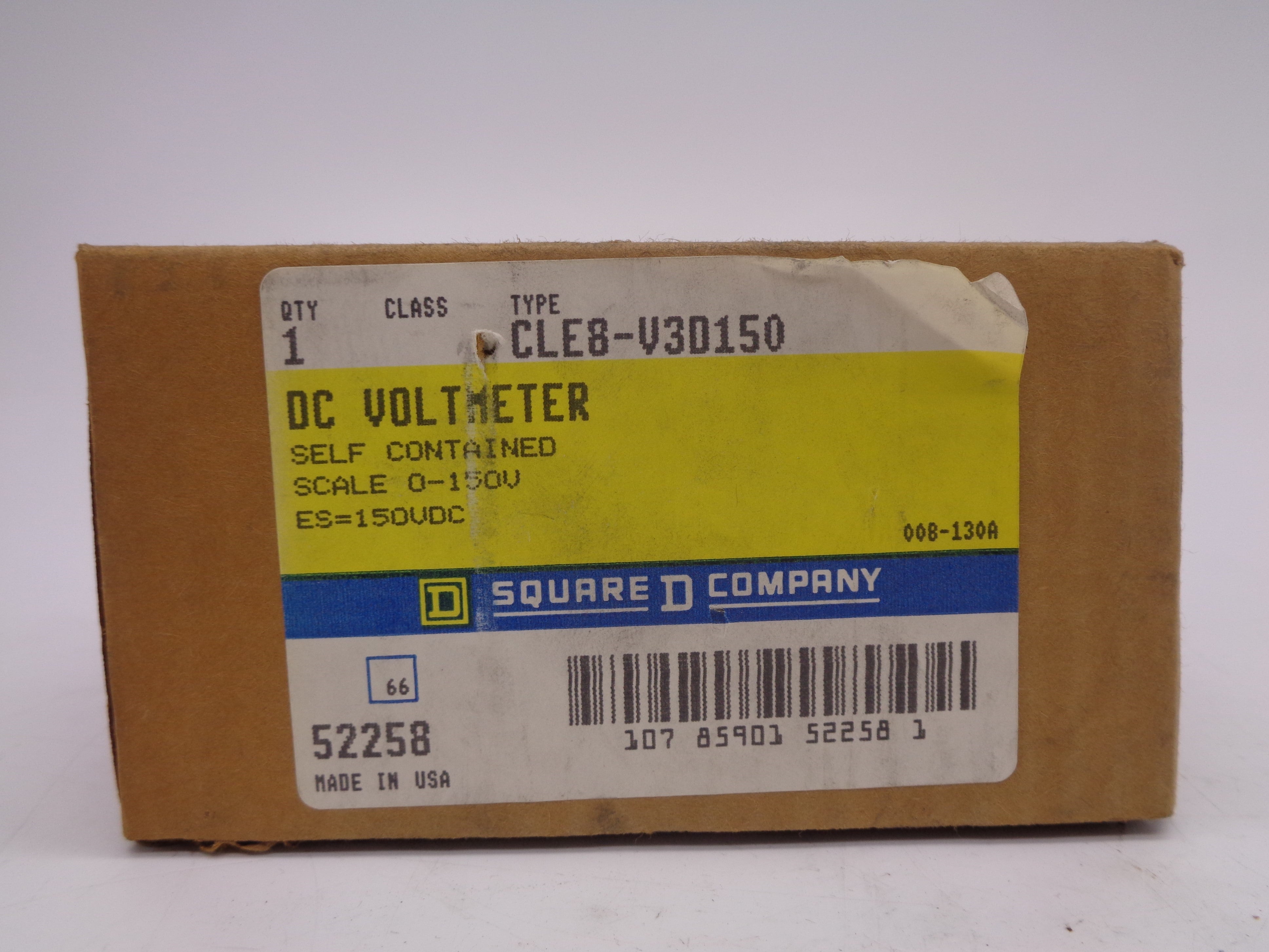 SQUARE D CLE8-V3D150 NSMP