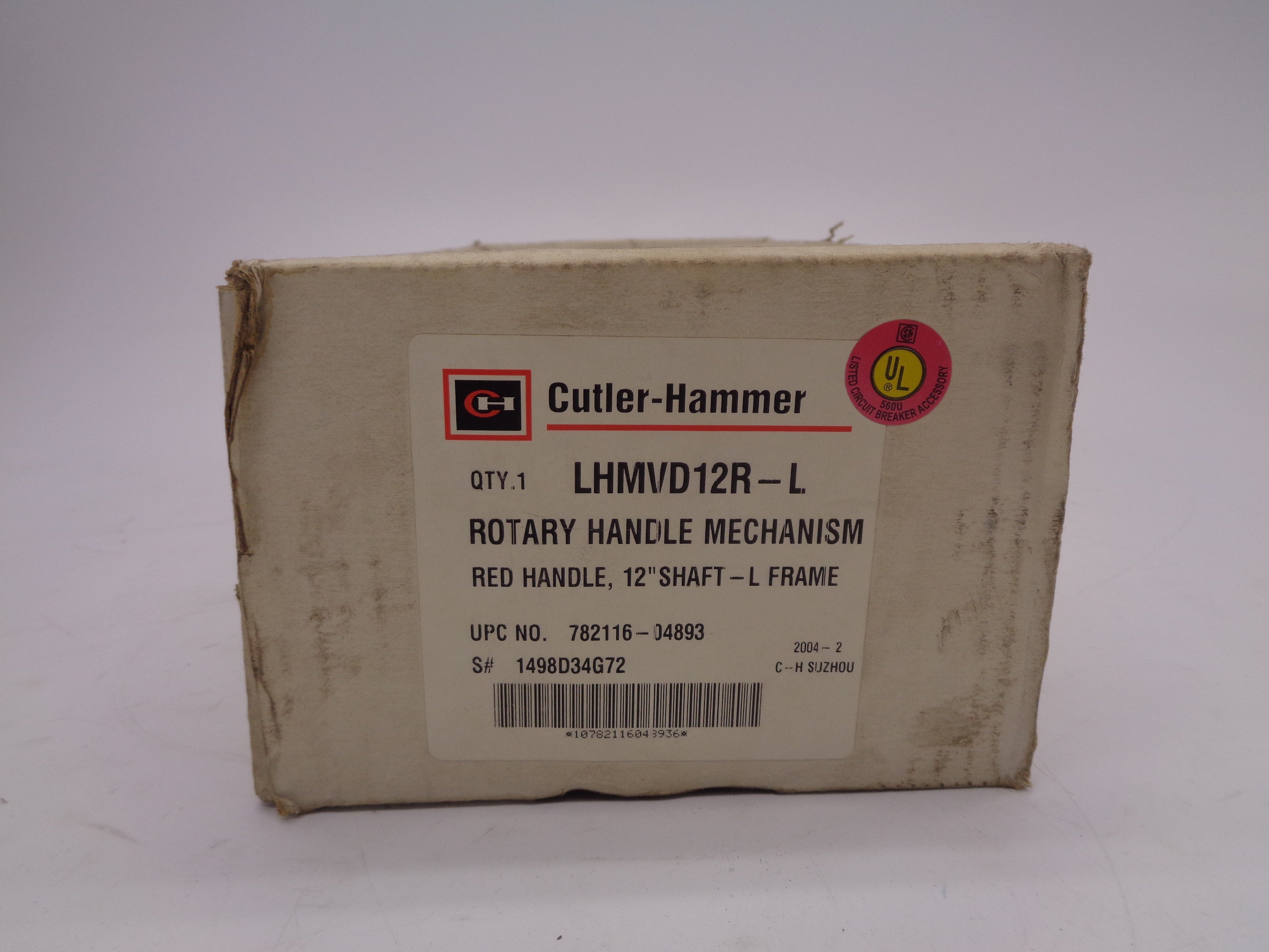 CUTLER HAMMER LHMVD12R-L NSMP