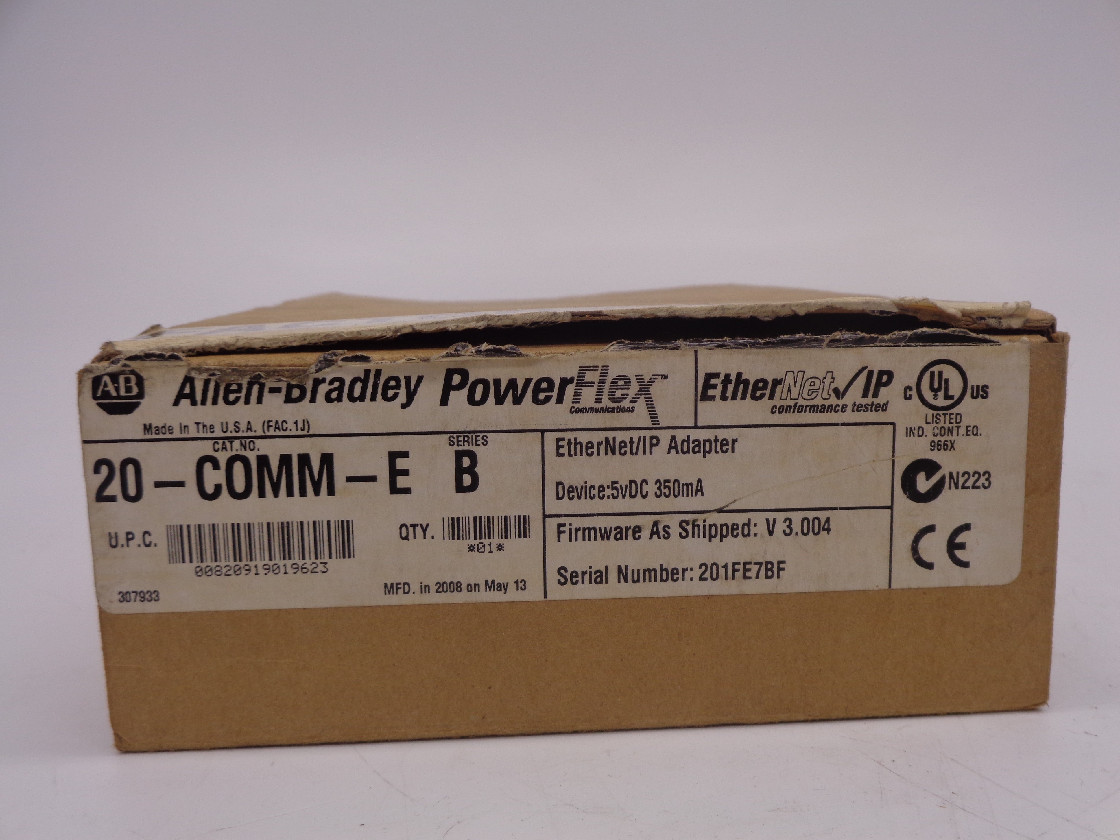 ALLEN BRADLEY 20-COMM-E SER. B F/W 3.004 NSMP