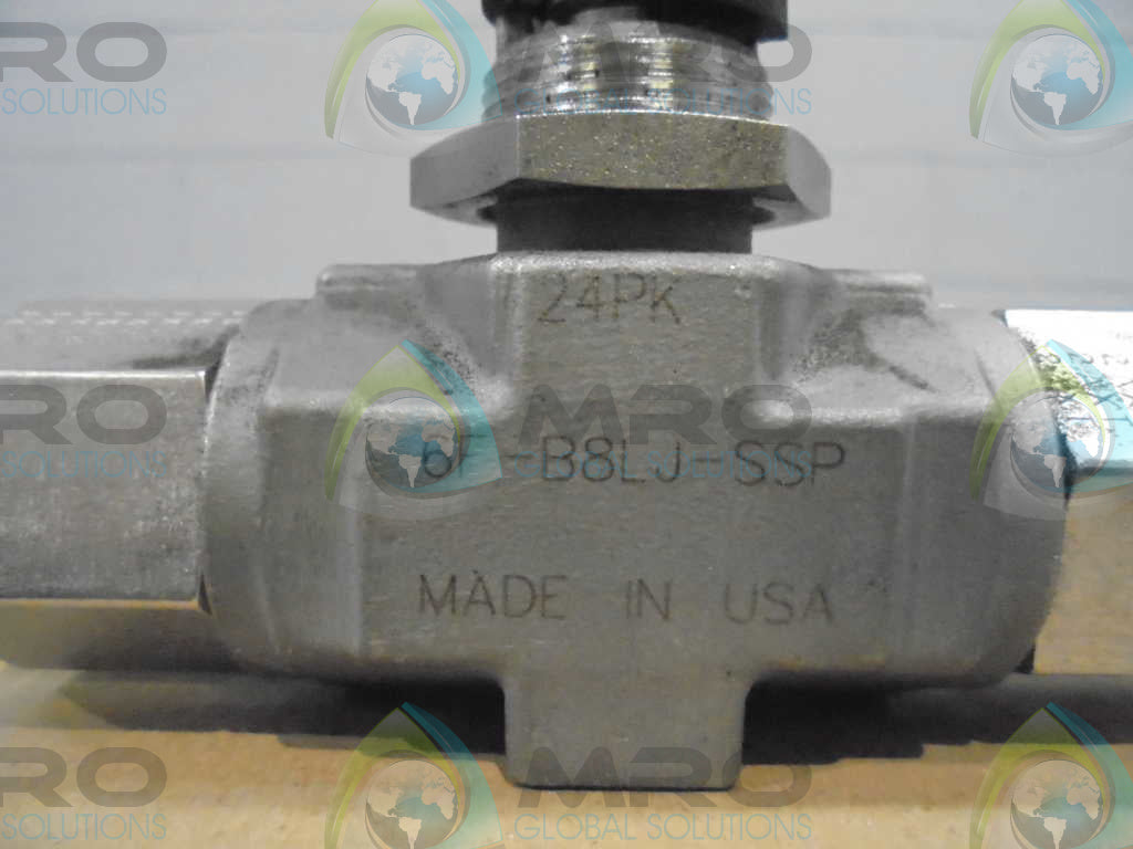 PARKER 6F-B8LJ-SSP BALL VALVE *NEW NO BOX*