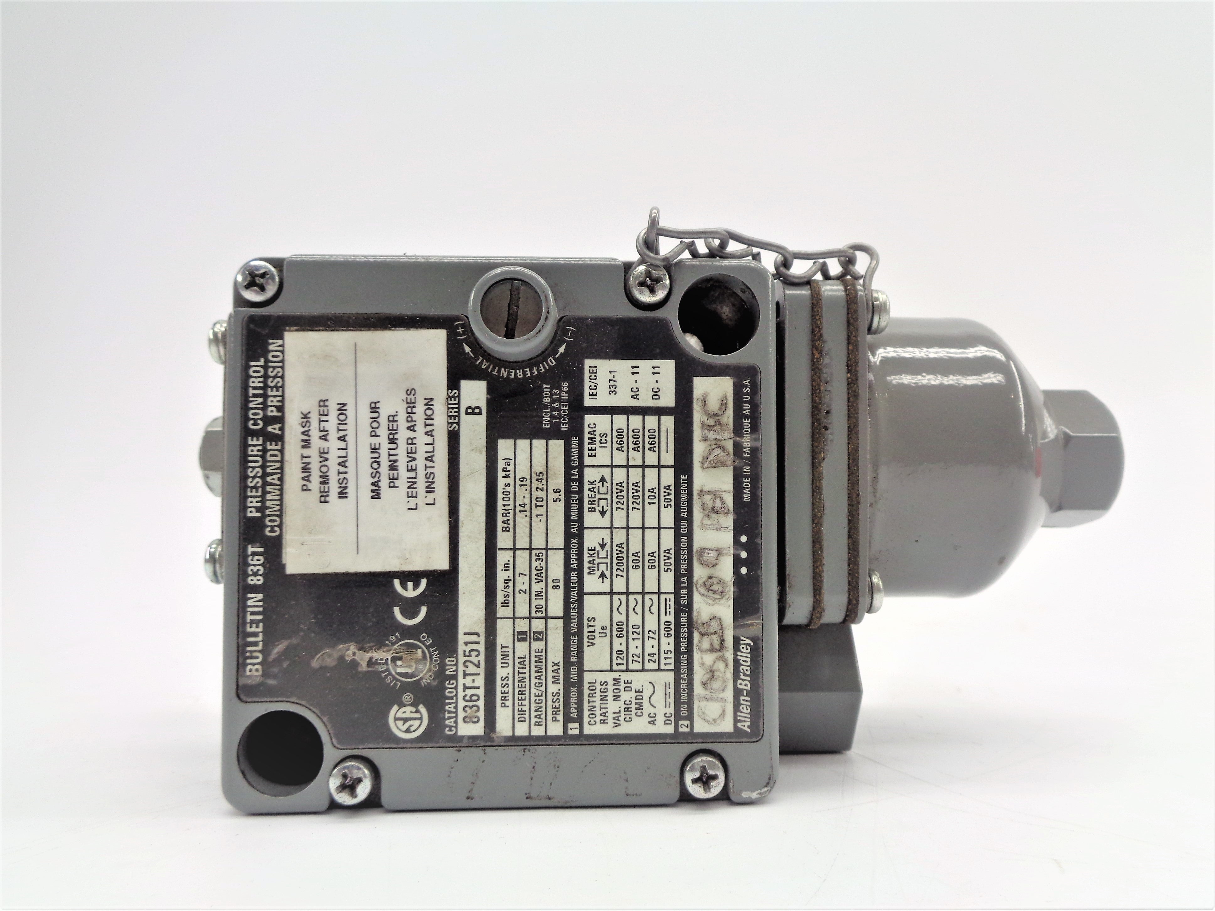 ALLEN BRADLEY 836T-T251J SER. B NSNP