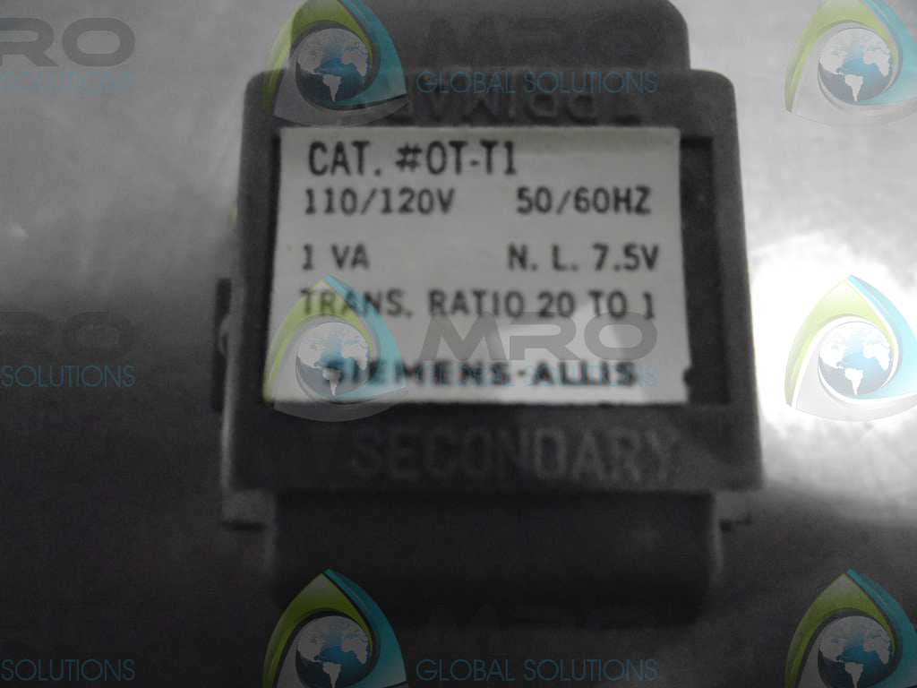 SIEMENS-ALLIS OT-T1 TRANS. RATIO 20 TO 1 *NEW IN BOX*