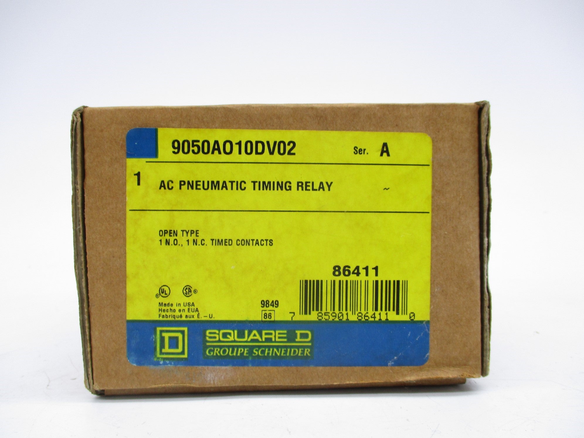 SQUARE D 9050AO10D SER. A 220/240V NSMP