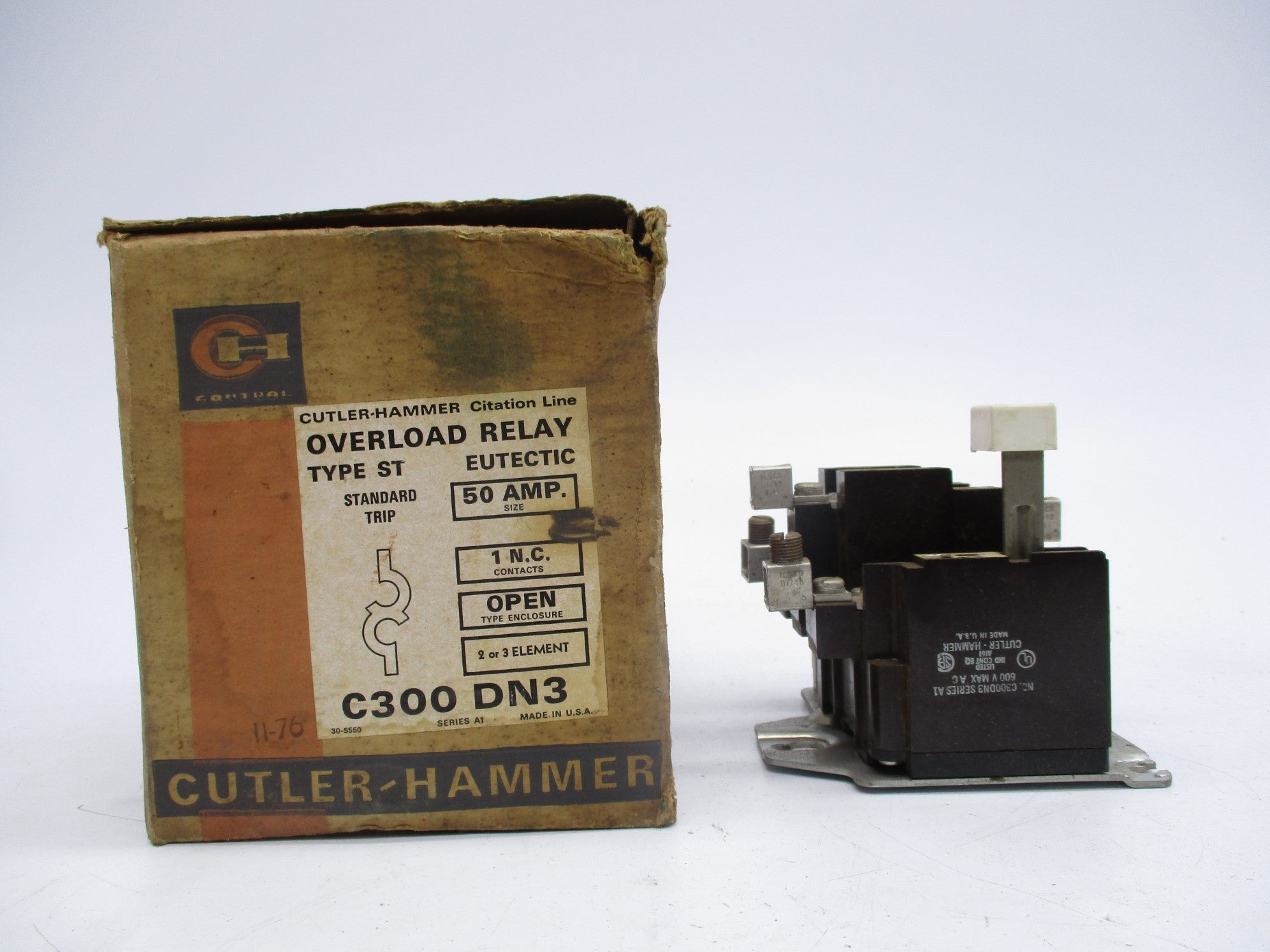CUTLER HAMMER C300DN3 50A NSMP