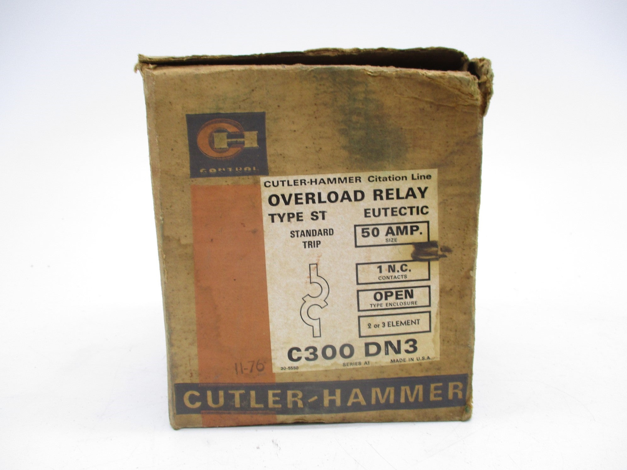 CUTLER HAMMER C300DN3 50A NSMP