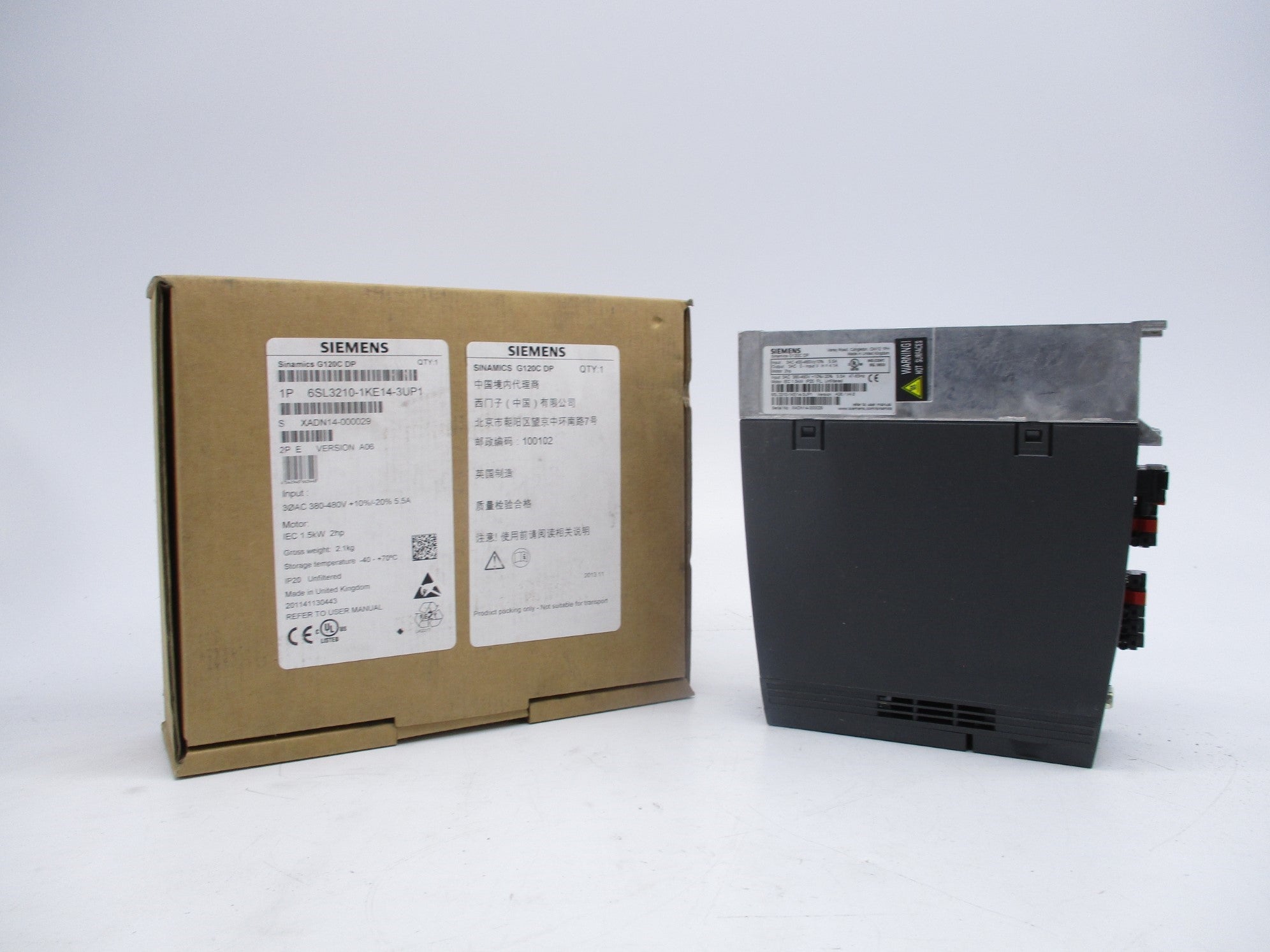SIEMENS 6SL3210-1KE14-3UP1 NSMP