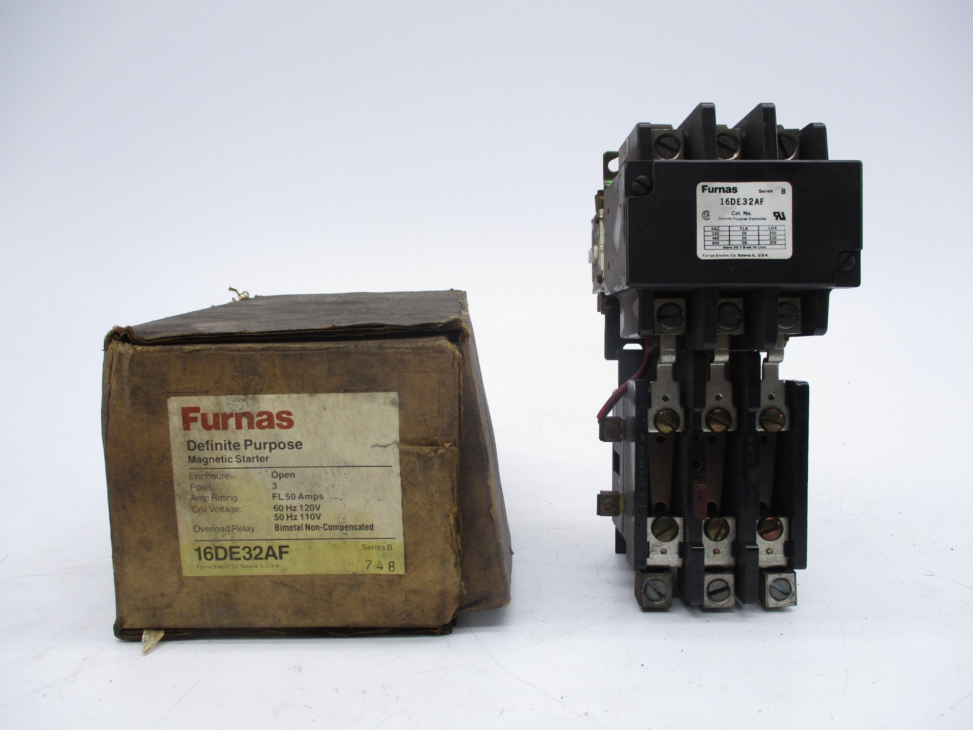 FURNAS 16DE32AF SER. B 50A 120V NSMP