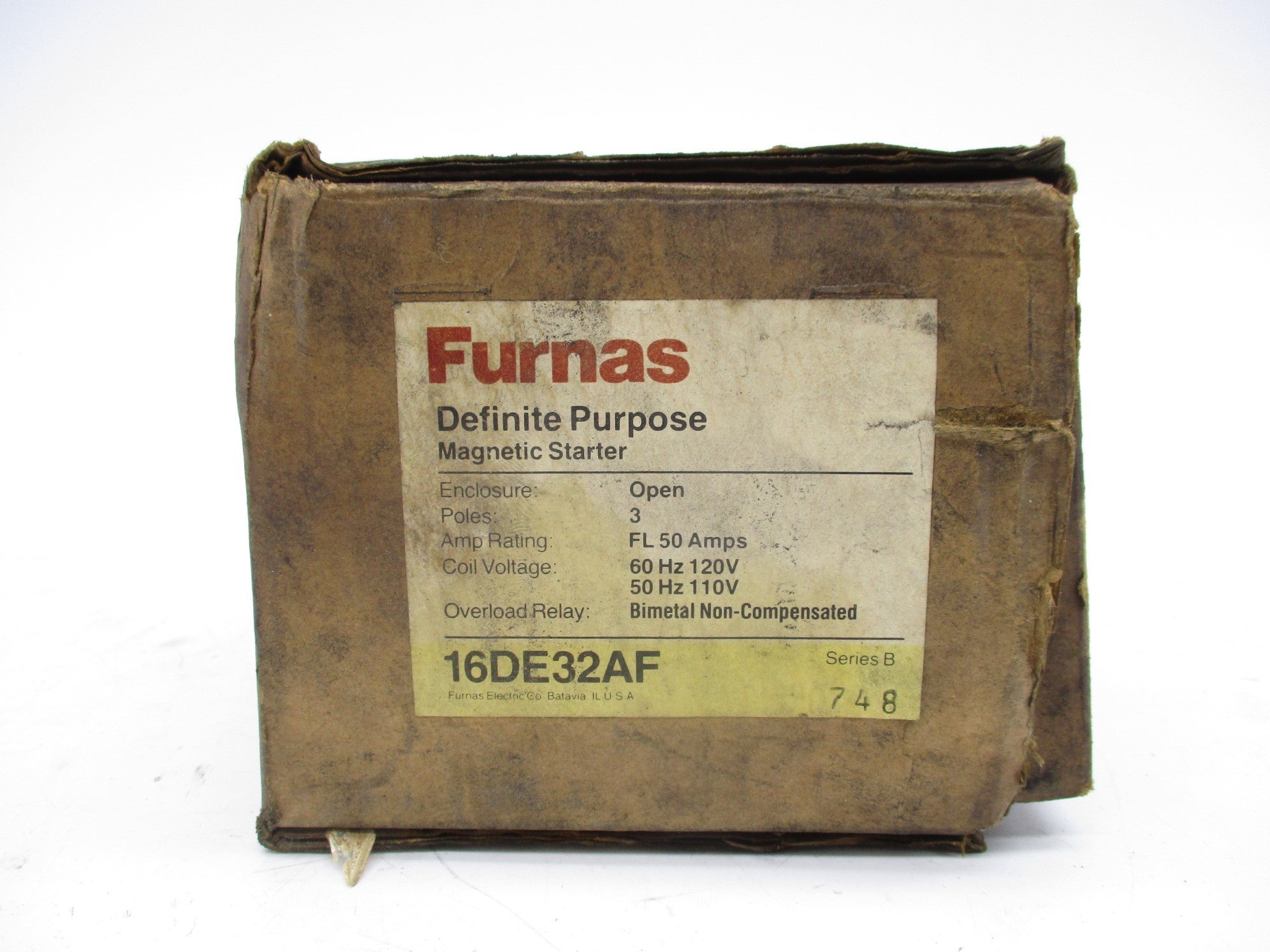 FURNAS 16DE32AF SER. B 50A 120V NSMP