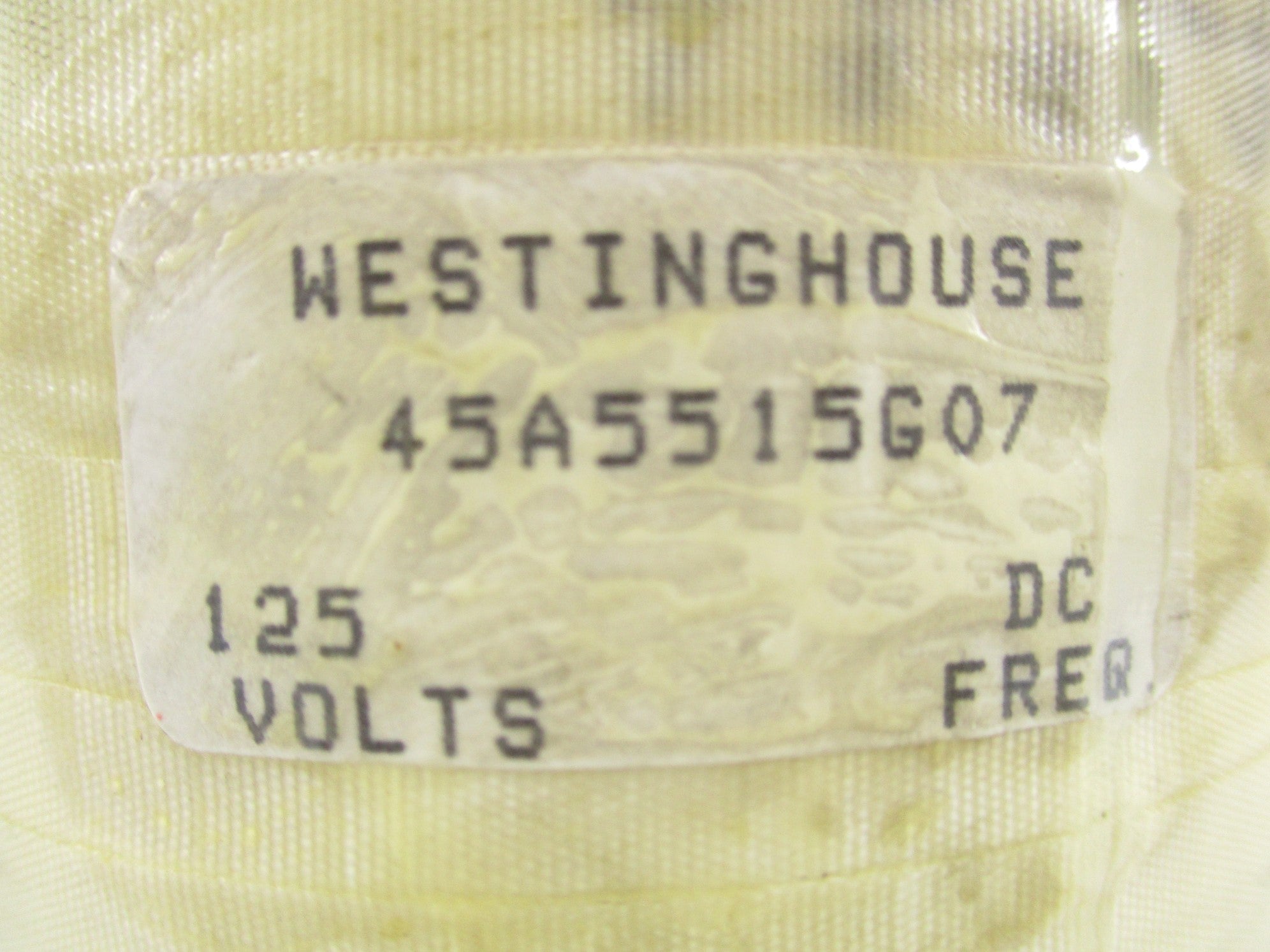 WESTINGHOUSE 45A5515G07 NSNP
