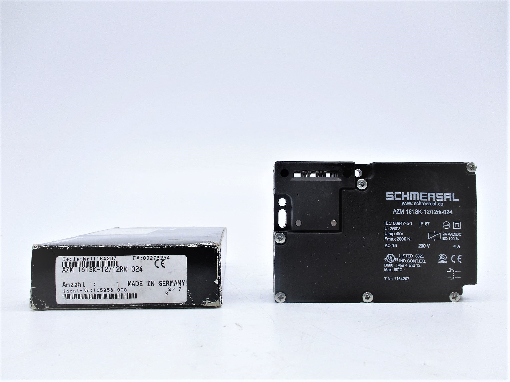 SCHMERSAL AZM161SK-12/12RK-024 NSMP