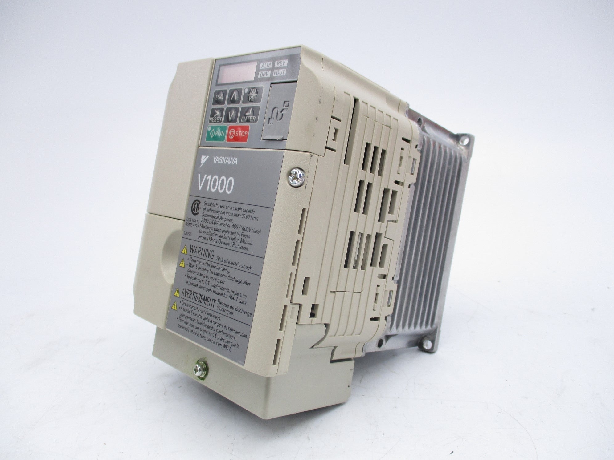 YASKAWA CIMR-VU4A0004FAA NSMP