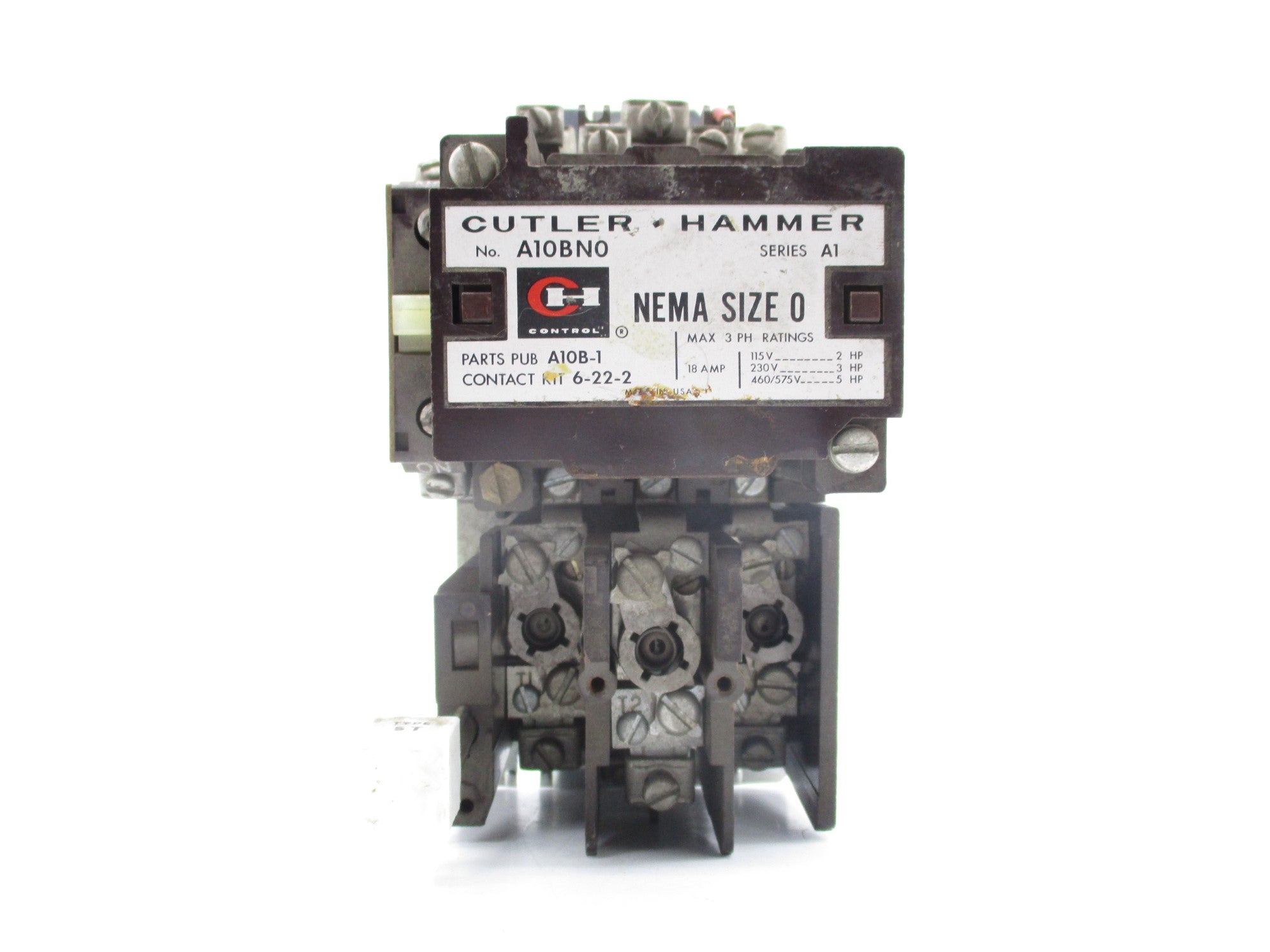 CUTLER HAMMER A10BN0 SER. A1 UNMP