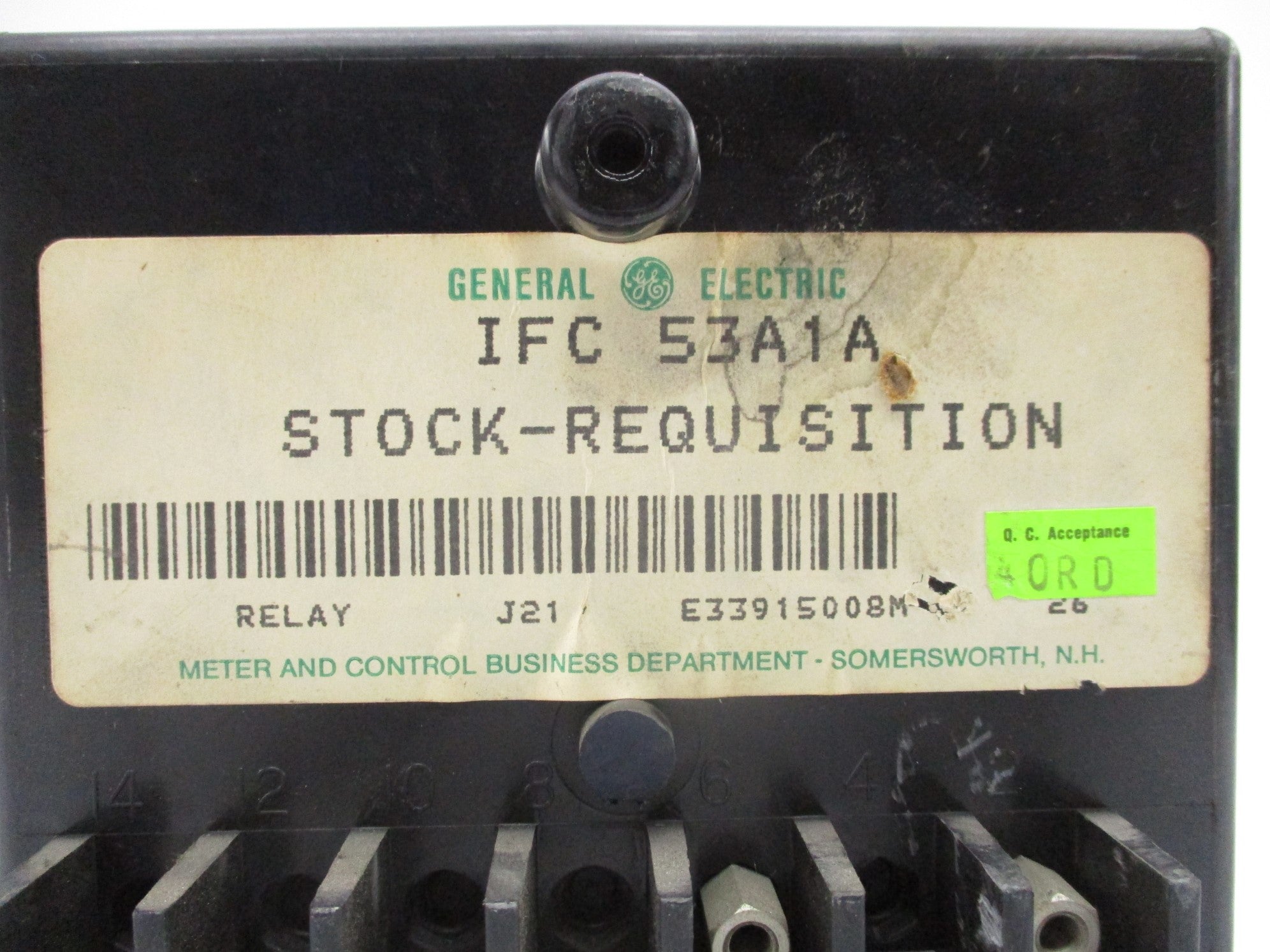 GENERAL ELECTRIC IFC53A1A NSNP