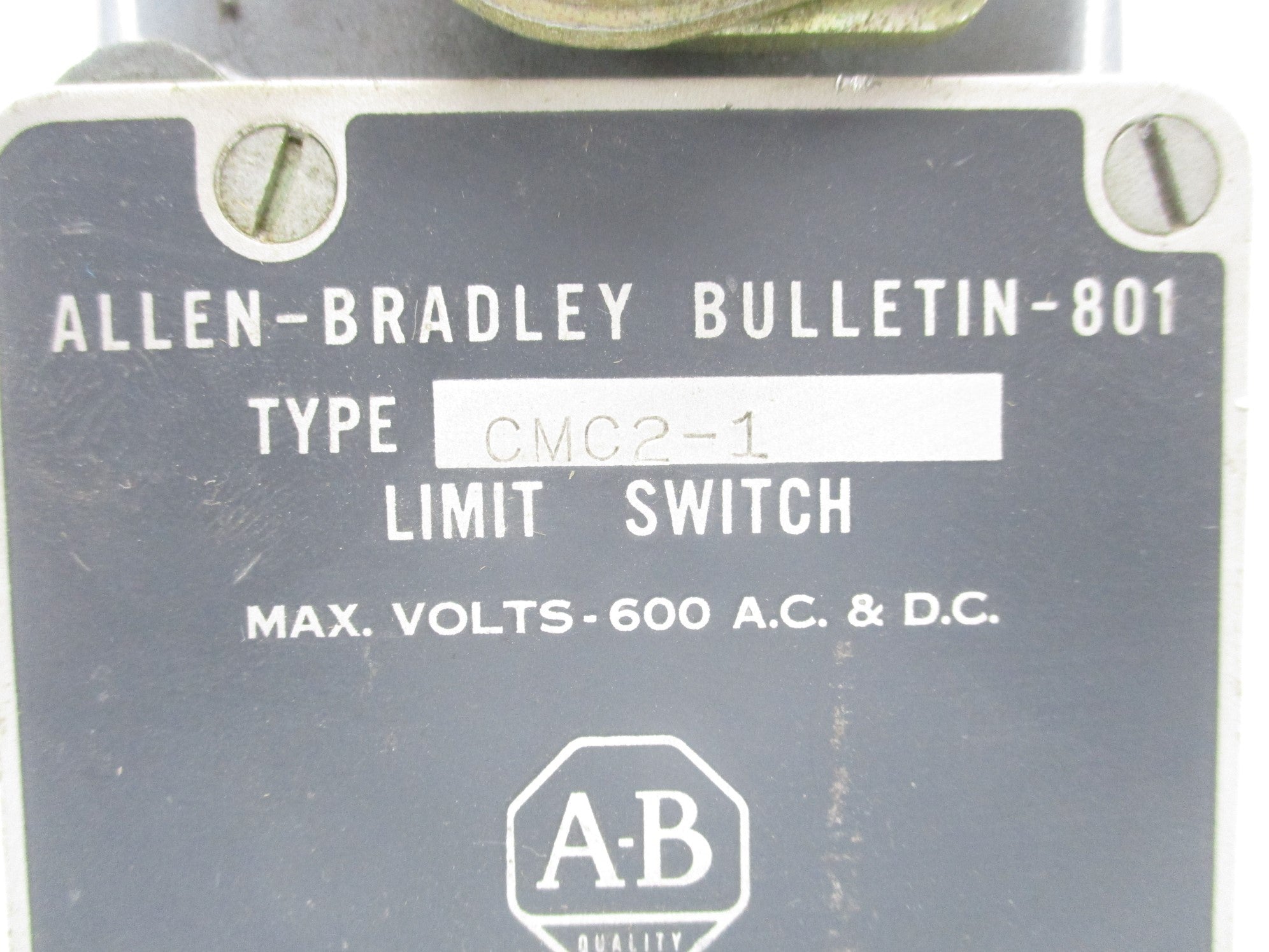 INDUSTRIAL SPARE PART 801-CMC2-1 600VAC/DC NSNP