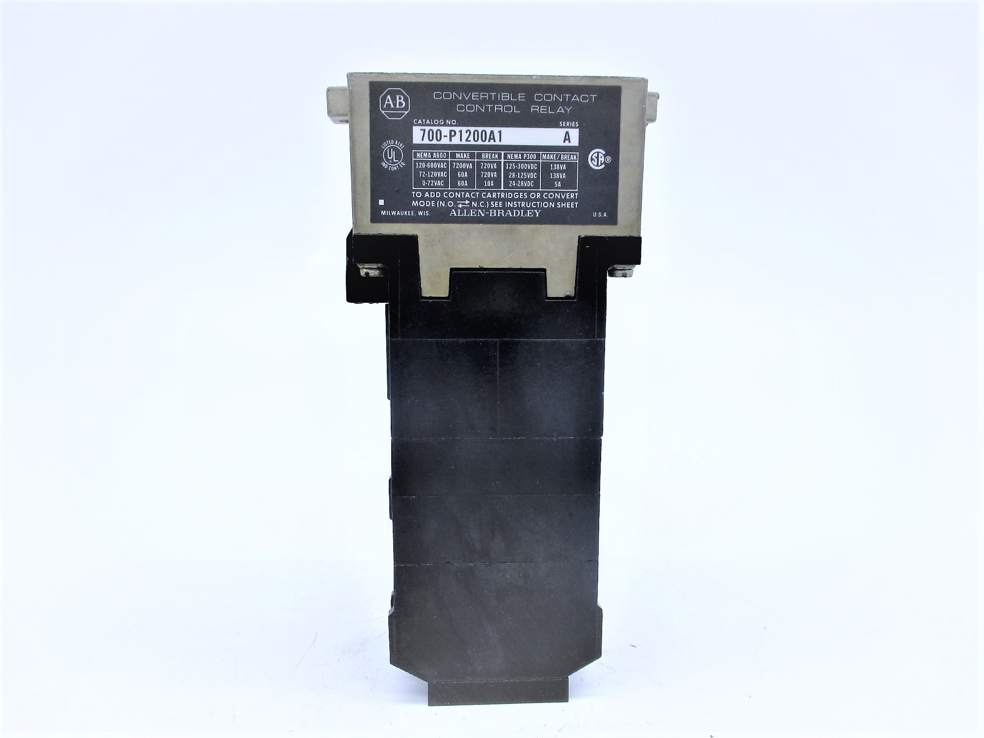 INDUSTRIAL SPARE PART 700-P1200A1 10A 120V SER. A NSNP