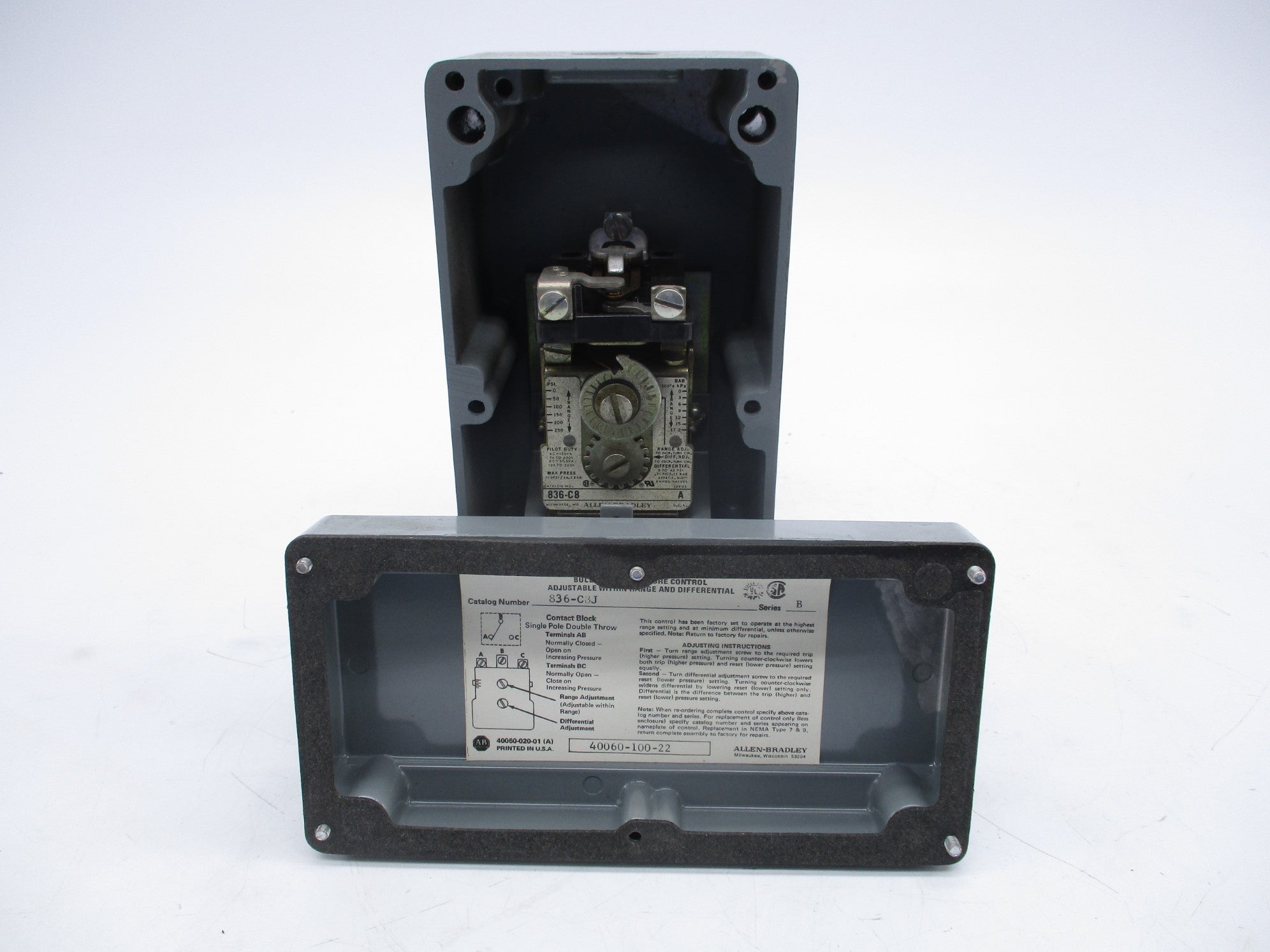 INDUSTRIAL SPARE PART 836-C3J SER. B NSNP
